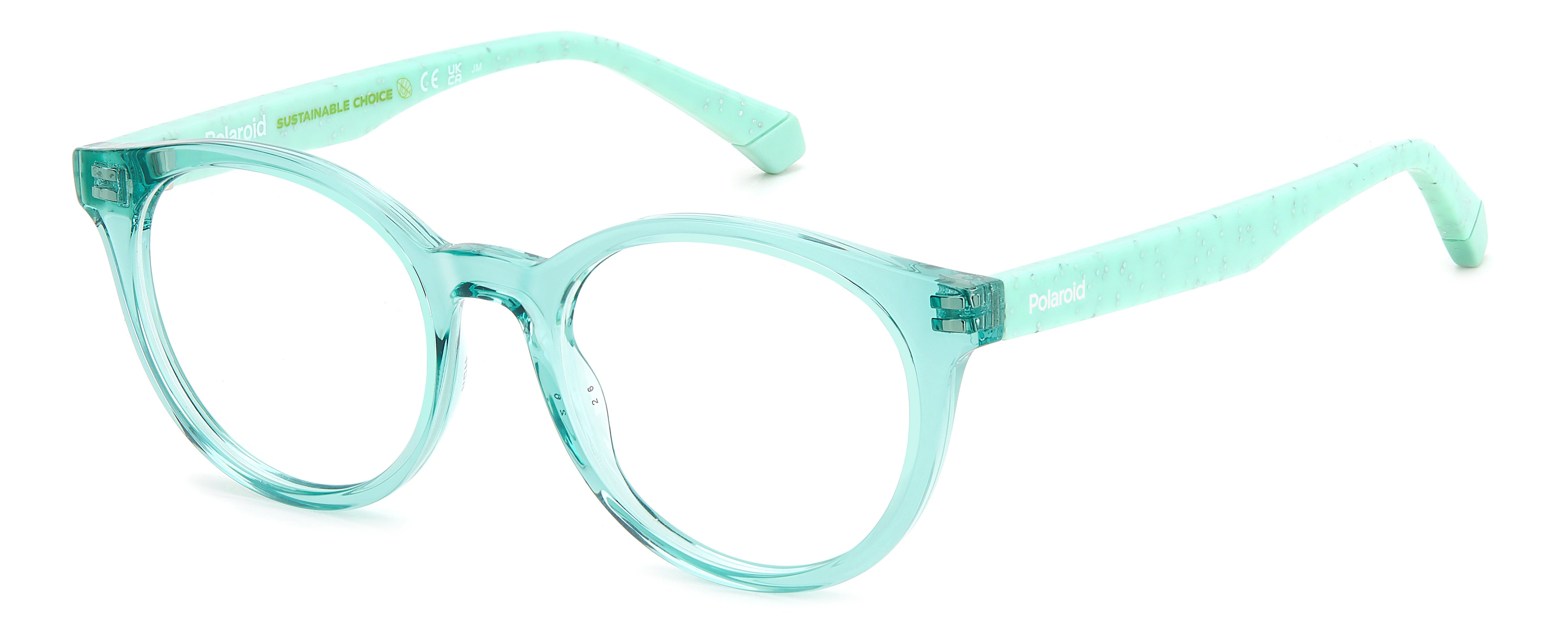 Polaroid Bambino Polaroid PLD D831 WK2 Montature da vista bambino Plastica Azzurro acqua Rotonda Polaroid Bambino Polaroid PLD D831 WK2 Montature da vista bambino Plastica Azzurro acqua Rotonda