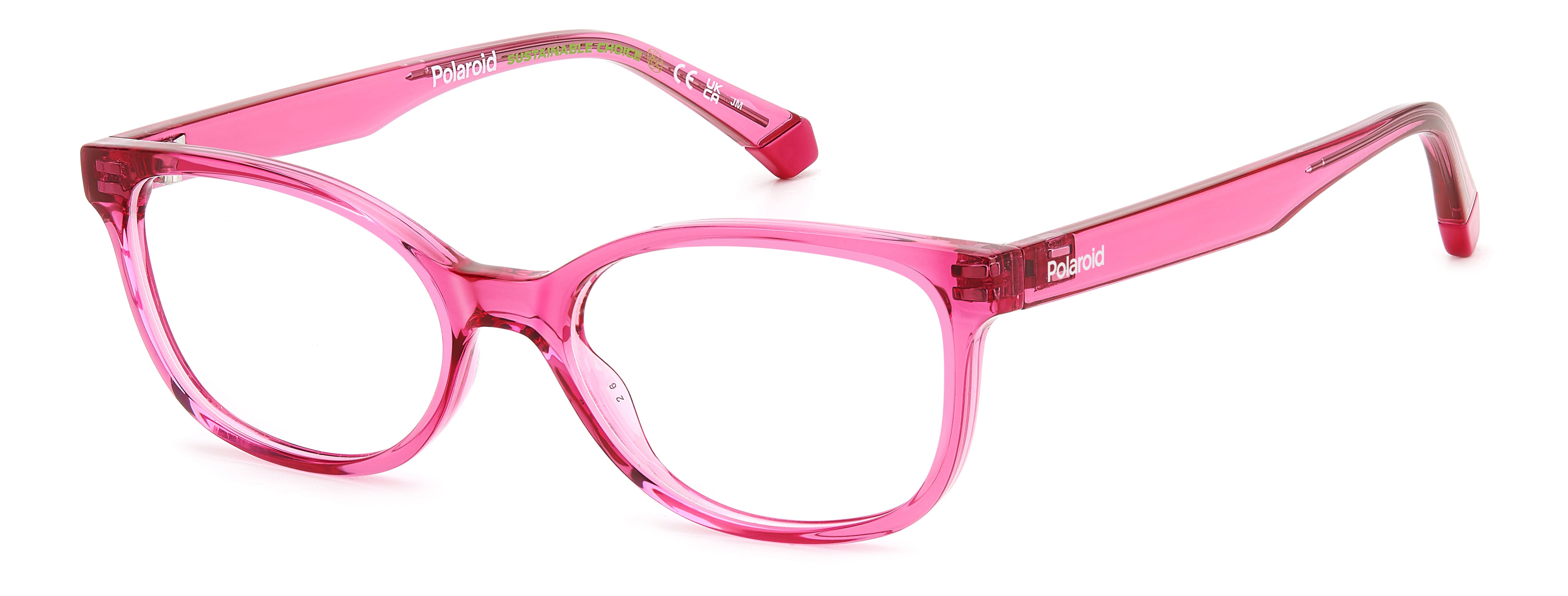Polaroid Bambino Polaroid PLD D833 MU1 Montature da vista bambino Plastica Fucsia Cat Eye Polaroid Bambino Polaroid PLD D833 MU1 Montature da vista bambino Plastica Fucsia Cat Eye