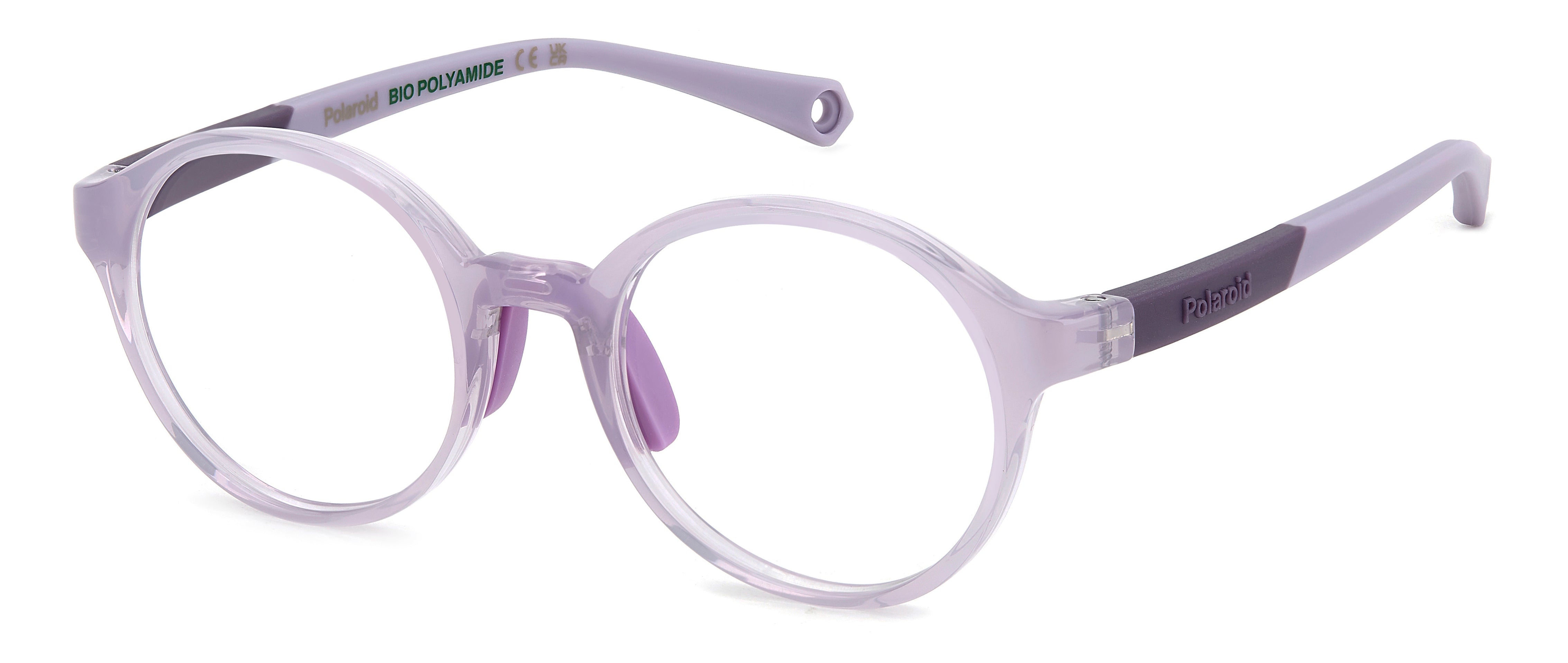 Polaroid Bambino Polaroid PLD D841 789 Montature da vista bambino Eco-poliammide Viola Rotonda Normale Polaroid Bambino Polaroid PLD D841 789 Montature da vista bambino Eco-poliammide Viola Rotonda Normale