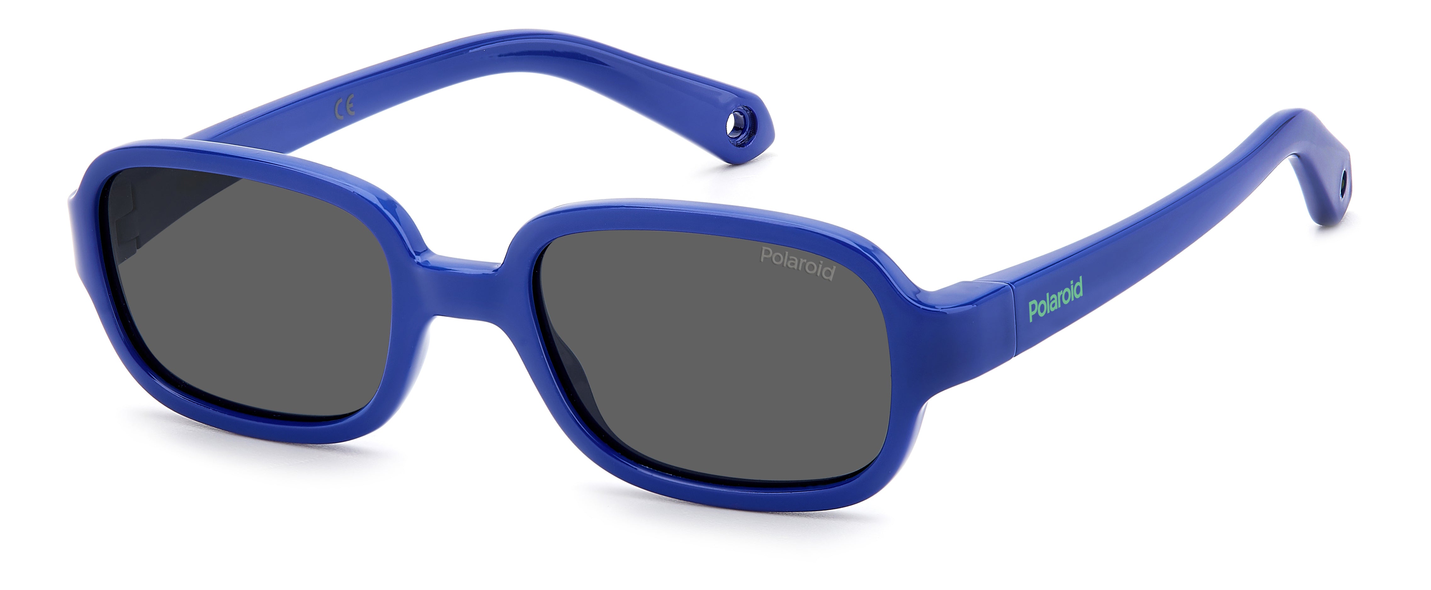 Polaroid Bambino Polaroid PLD K003/S PJP/M9 Occhiali da sole bambino Policarbonato Blu Grigio Squadrata Polarizzata