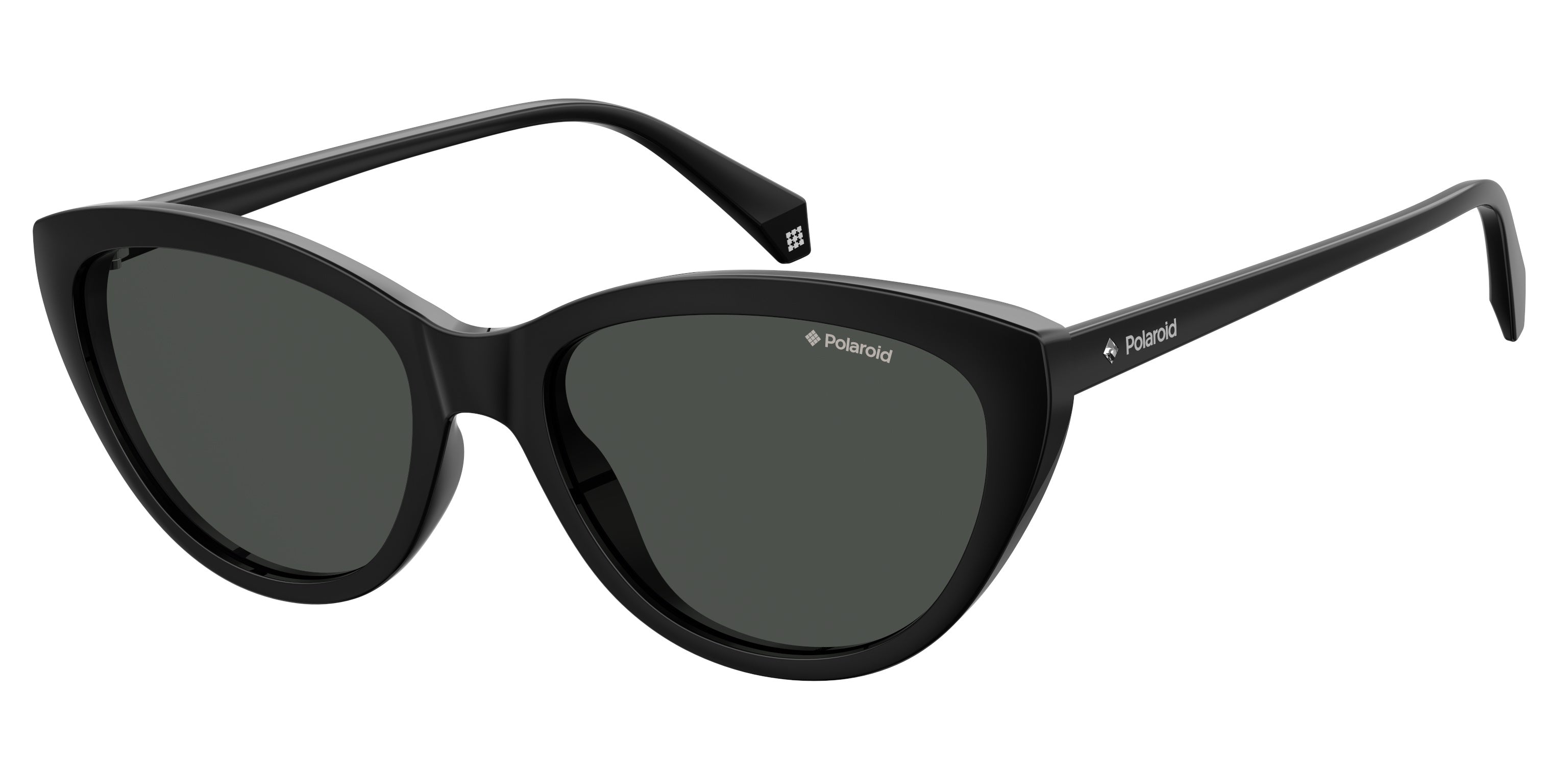 Polaroid Donna Polaroid PLD 4080/S 807/M9 Occhiali da sole Plastica Nero Grigio Cat Eye Polarizzata