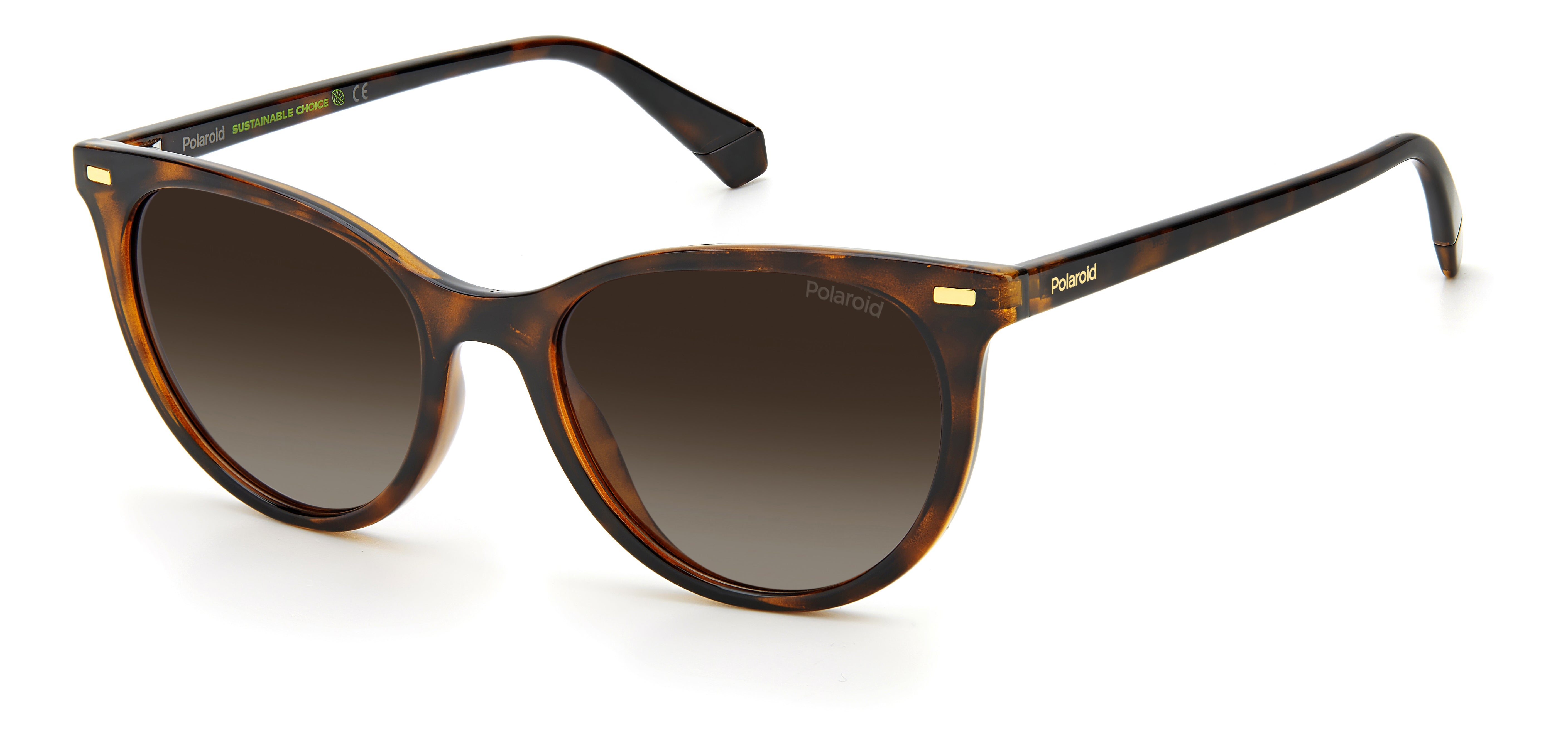Polaroid Donna Polaroid PLD 4107/S 086/LA Occhiali da sole Plastica Havana Marrone Cat Eye Polarizzata Sfumato Polaroid Donna Polaroid PLD 4107/S 086/LA Occhiali da sole Plastica Havana Marrone Cat Eye Polarizzata Sfumato