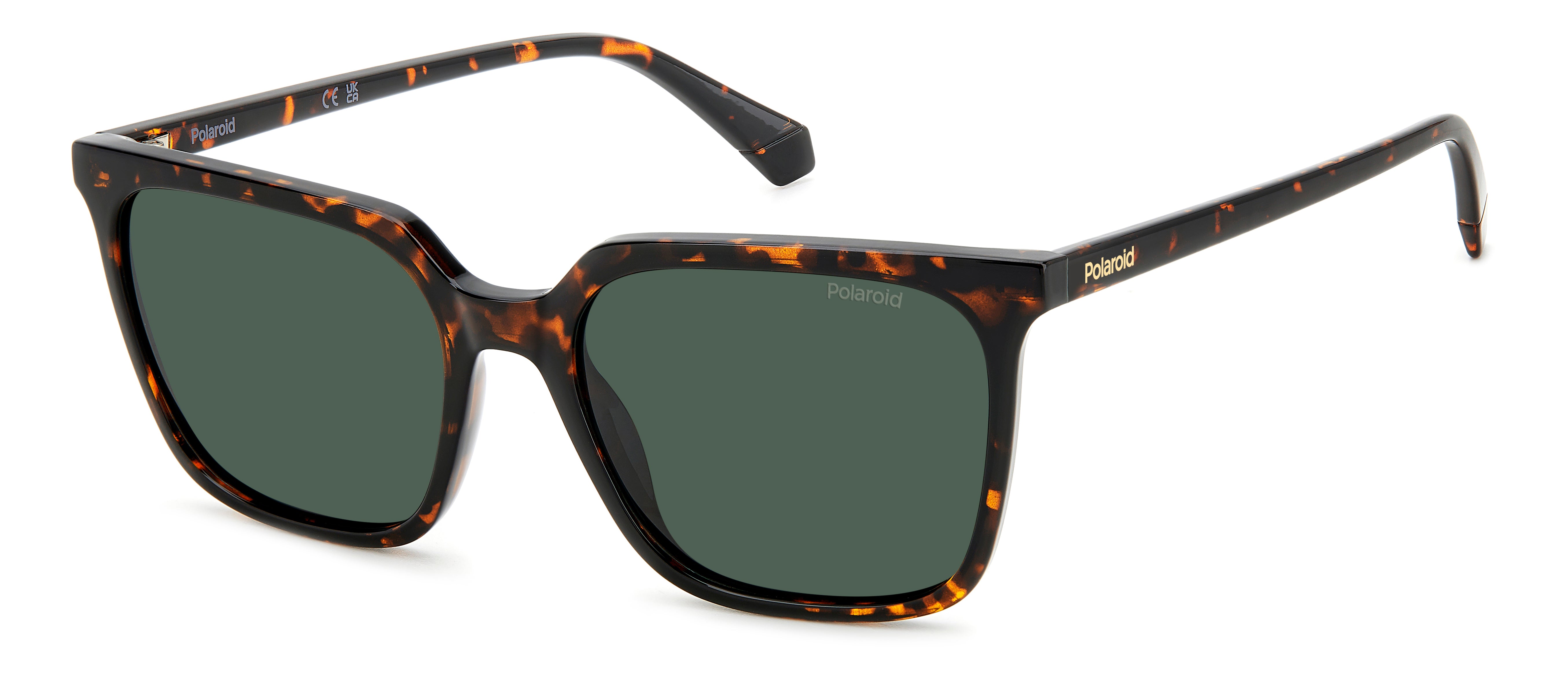 Polaroid Donna Polaroid PLD 4163/S 086/UC Occhiali da sole Policarbonato Havana Verde Squadrata Polarizzata Polaroid Donna Polaroid PLD 4163/S 086/UC Occhiali da sole Policarbonato Havana Verde Squadrata Polarizzata