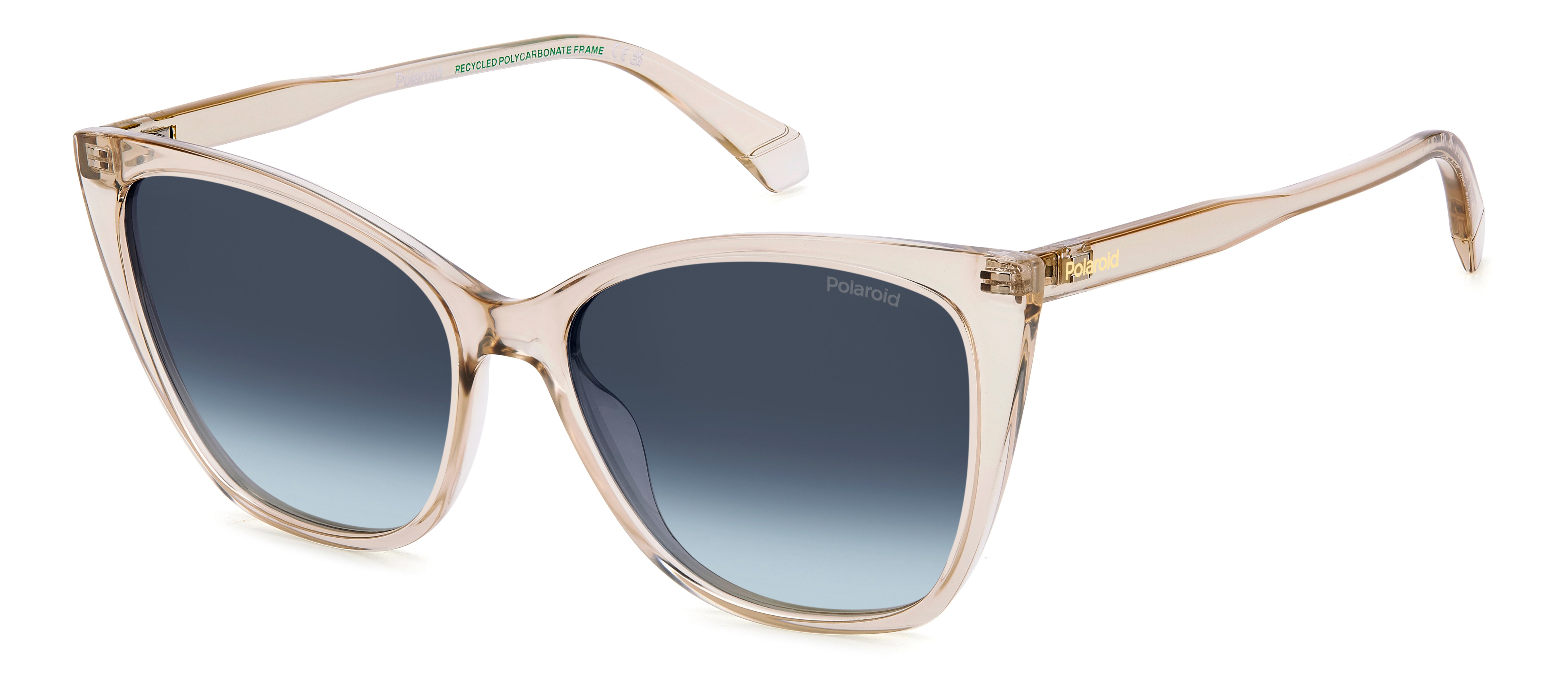 Polaroid Donna Polaroid PLD 4181/S FWM/Z7 Occhiali da sole Policarbonato Nude Blu Squadrata Polarizzata Sfumato Polaroid Donna Polaroid PLD 4181/S FWM/Z7 Occhiali da sole Policarbonato Nude Blu Squadrata Polarizzata Sfumato