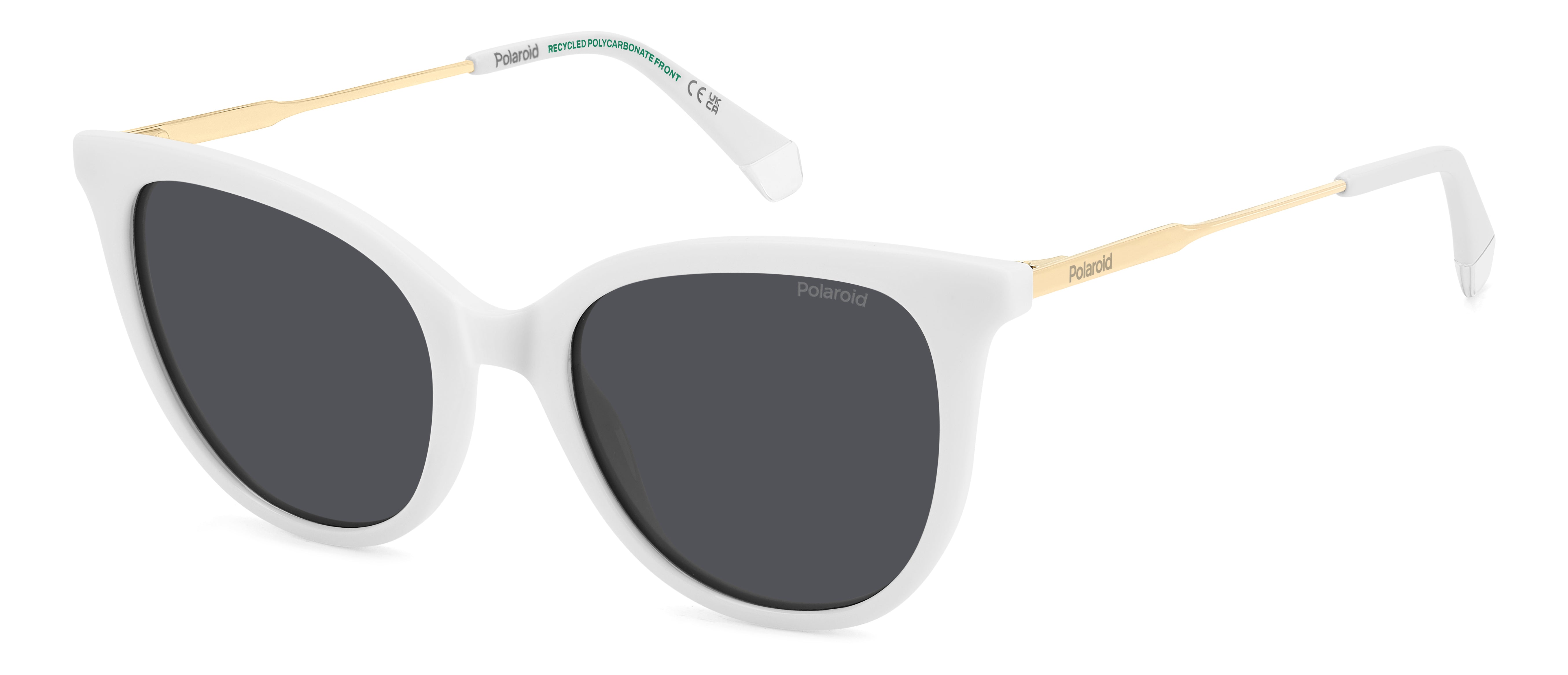 Polaroid Donna Polaroid PLD 4184/S/X VK6/M9 Occhiali da sole Policarbonato Bianco Grigio Squadrata Polarizzata Polaroid Donna Polaroid PLD 4184/S/X VK6/M9 Occhiali da sole Policarbonato Bianco Grigio Squadrata Polarizzata
