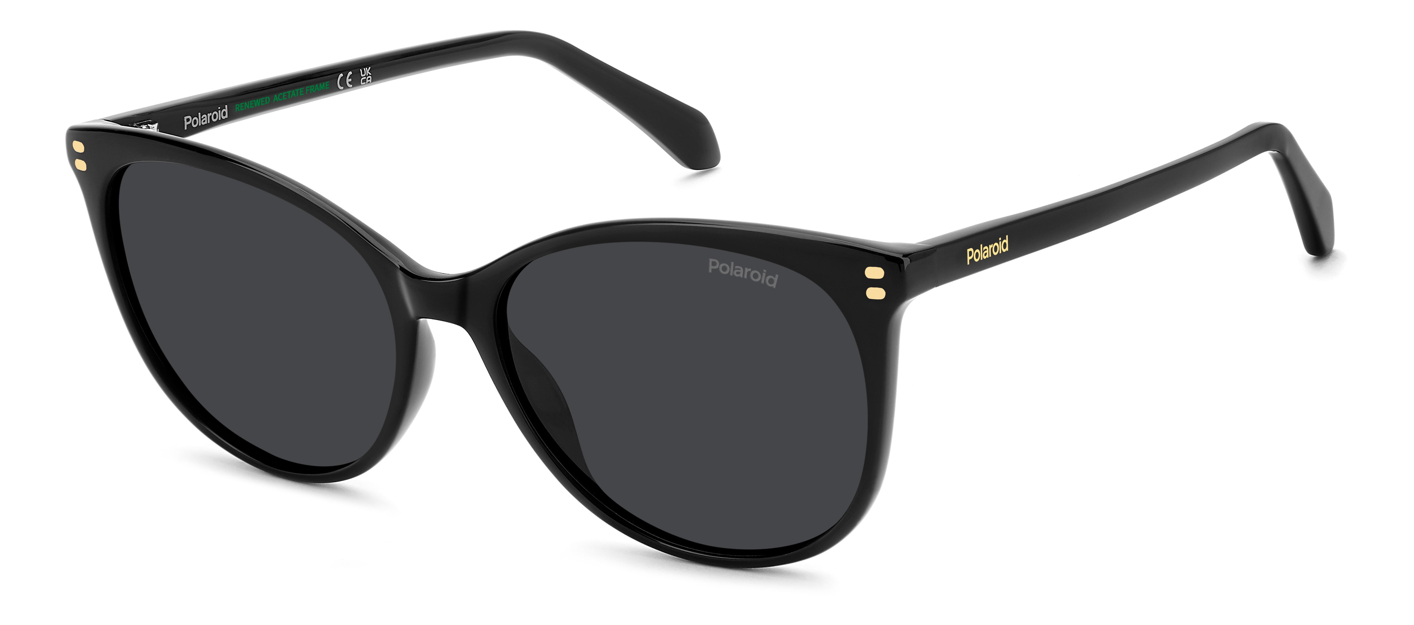 Polaroid Donna Polaroid PLD 4200/S/X 807/M9 Occhiali da sole Acetato Nero Grigio Cat Eye Polarizzata Polaroid Donna Polaroid PLD 4200/S/X 807/M9 Occhiali da sole Acetato Nero Grigio Cat Eye Polarizzata
