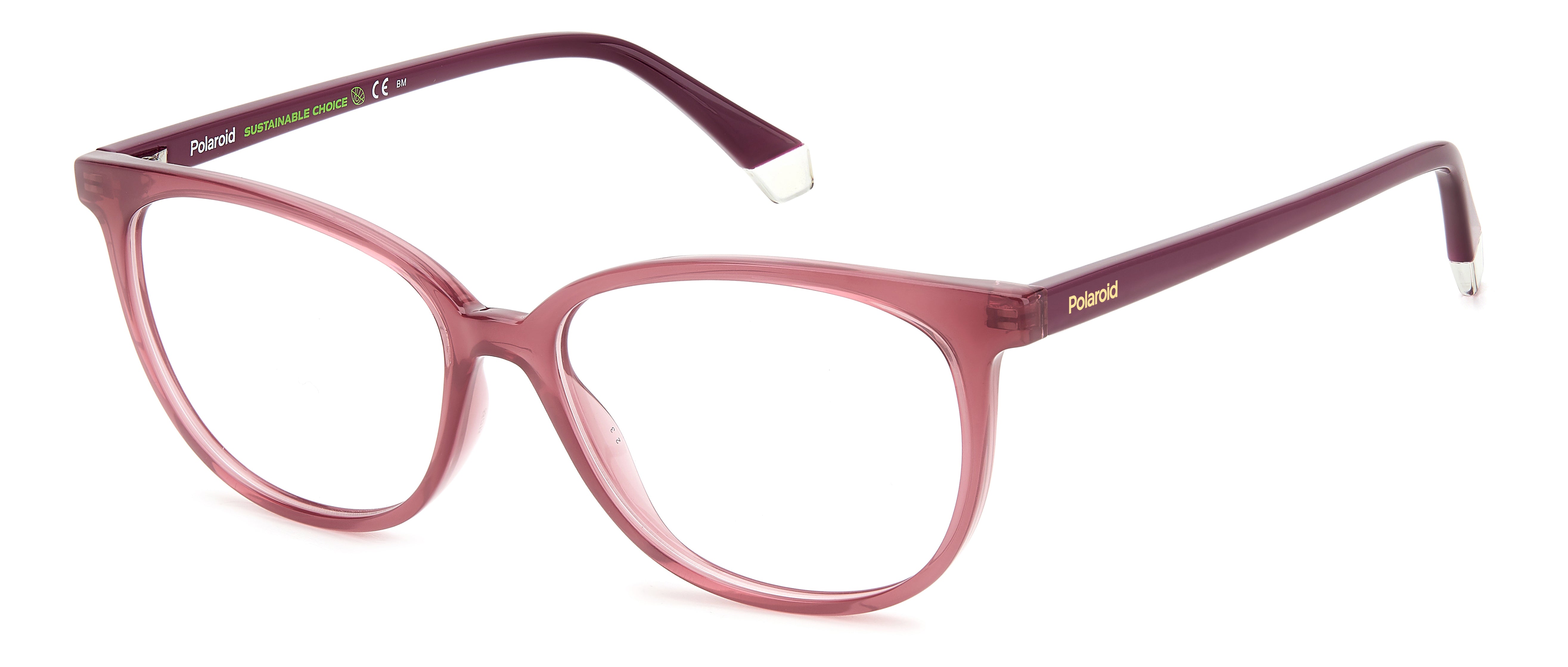Polaroid Donna Polaroid PLD D487 B3V Montature da vista Plastica Viola Cat Eye Polaroid Donna Polaroid PLD D487 B3V Montature da vista Plastica Viola Cat Eye