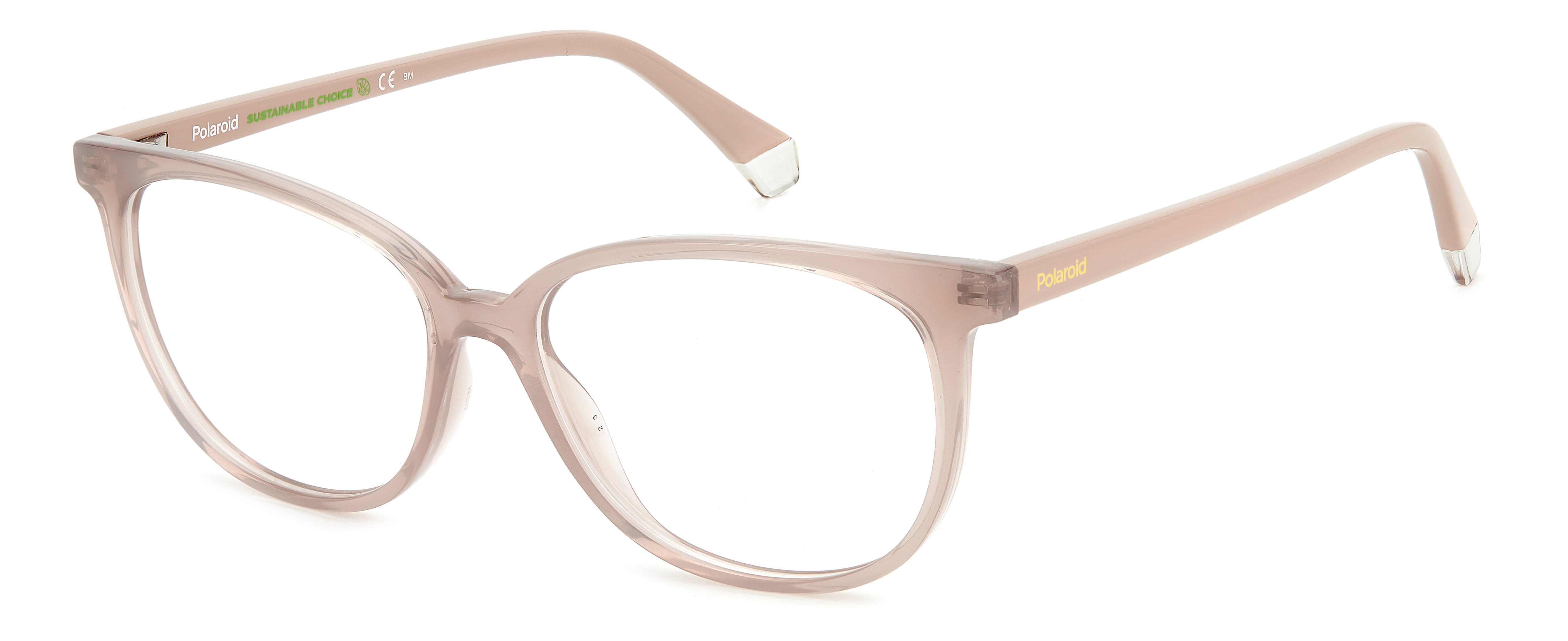 Polaroid Donna Polaroid PLD D487 FWM Montature da vista Plastica Nude Cat Eye Polaroid Donna Polaroid PLD D487 FWM Montature da vista Plastica Nude Cat Eye