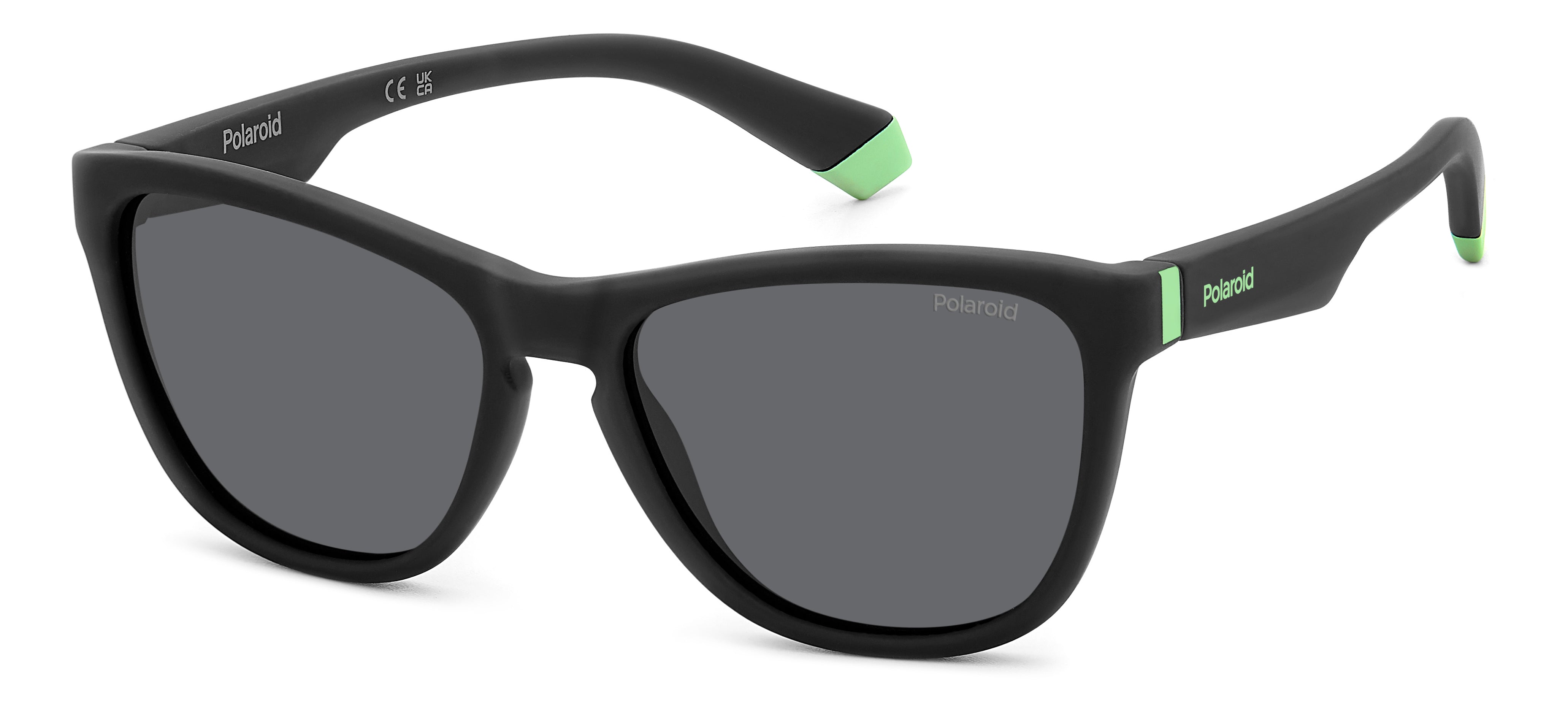 Polaroid Junior Polaroid PLD 8056/S 003/M9 Occhiali da sole bambino Plastica Nero Grigio Squadrata Polarizzata Polaroid Junior Polaroid PLD 8056/S 003/M9 Occhiali da sole bambino Plastica Nero Grigio Squadrata Polarizzata