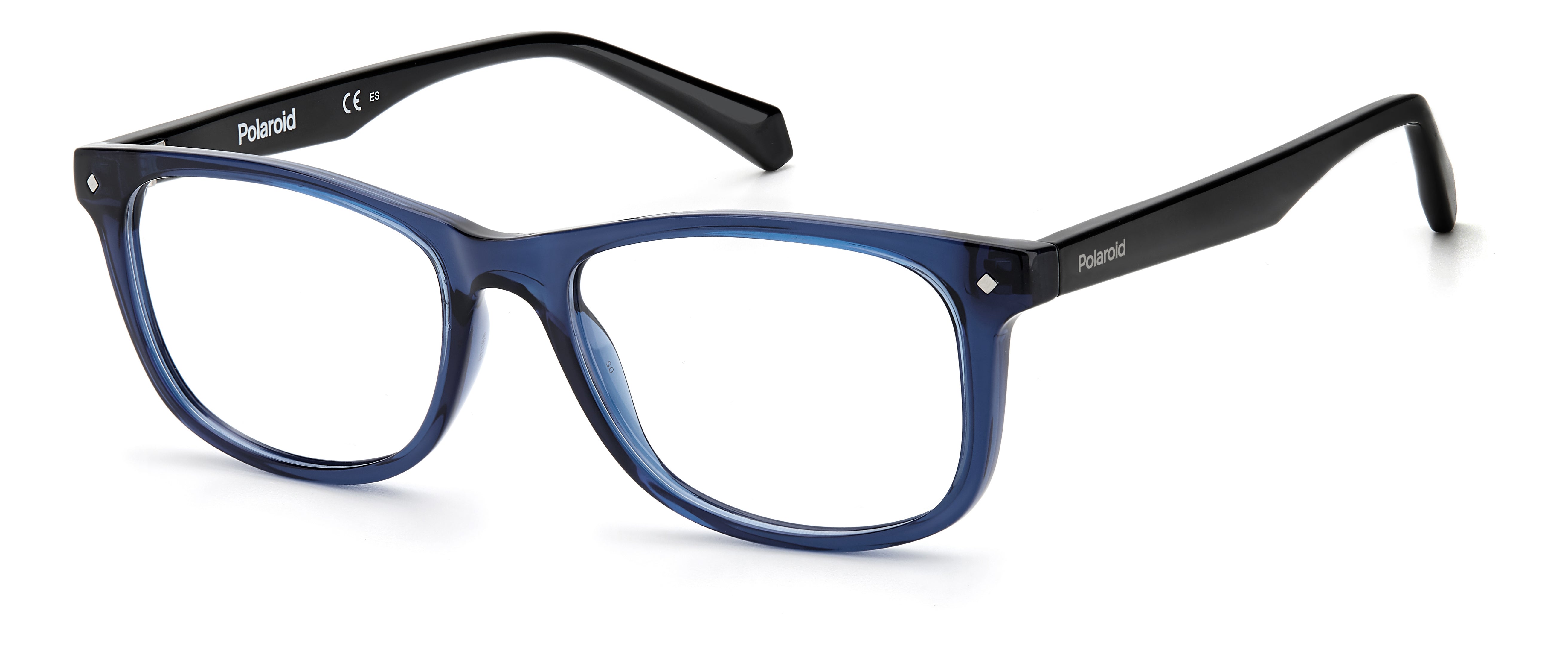 Polaroid Junior Polaroid PLD D813 9N7 Montature da vista bambino Plastica Nero / Blu Squadrata Polaroid Junior Polaroid PLD D813 9N7 Montature da vista bambino Plastica Nero / Blu Squadrata