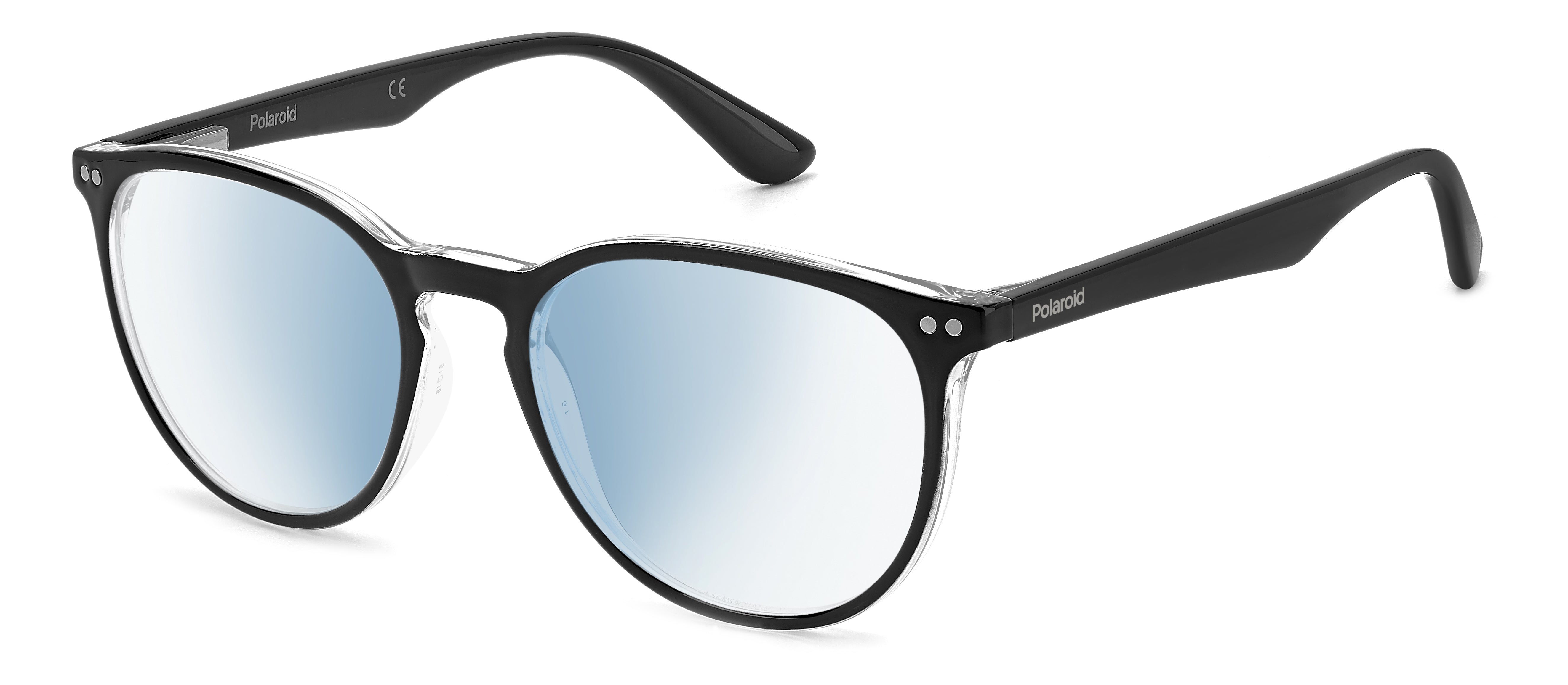 Polaroid Unisex Polaroid PLD 0028/R/BB 7C5/G6 Montature da vista Policarbonato Nero Blu Pantos Normale Anti luce blu - per PC Polaroid Unisex Polaroid PLD 0028/R/BB 7C5/G6 Montature da vista Policarbonato Nero Blu Pantos Normale Anti luce blu - per PC
