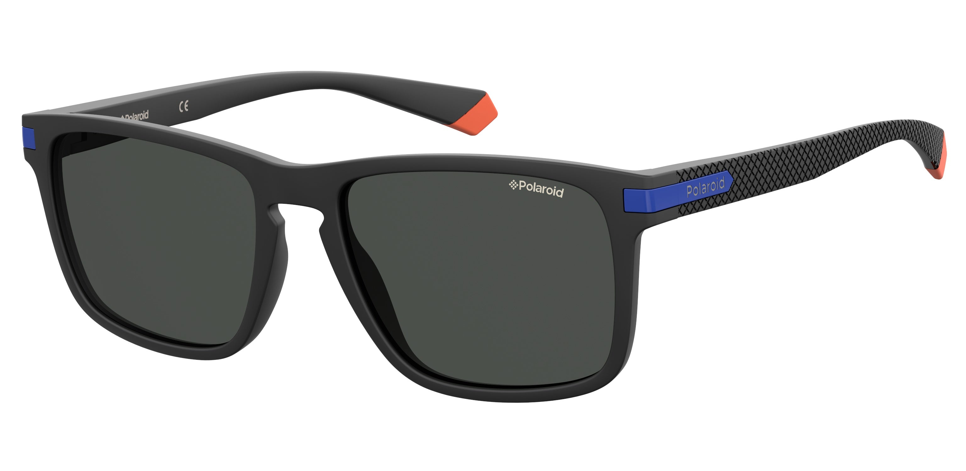 Polaroid Unisex Polaroid PLD 2088/S 0VK/M9 Occhiali da sole Plastica Nero Grigio Squadrata