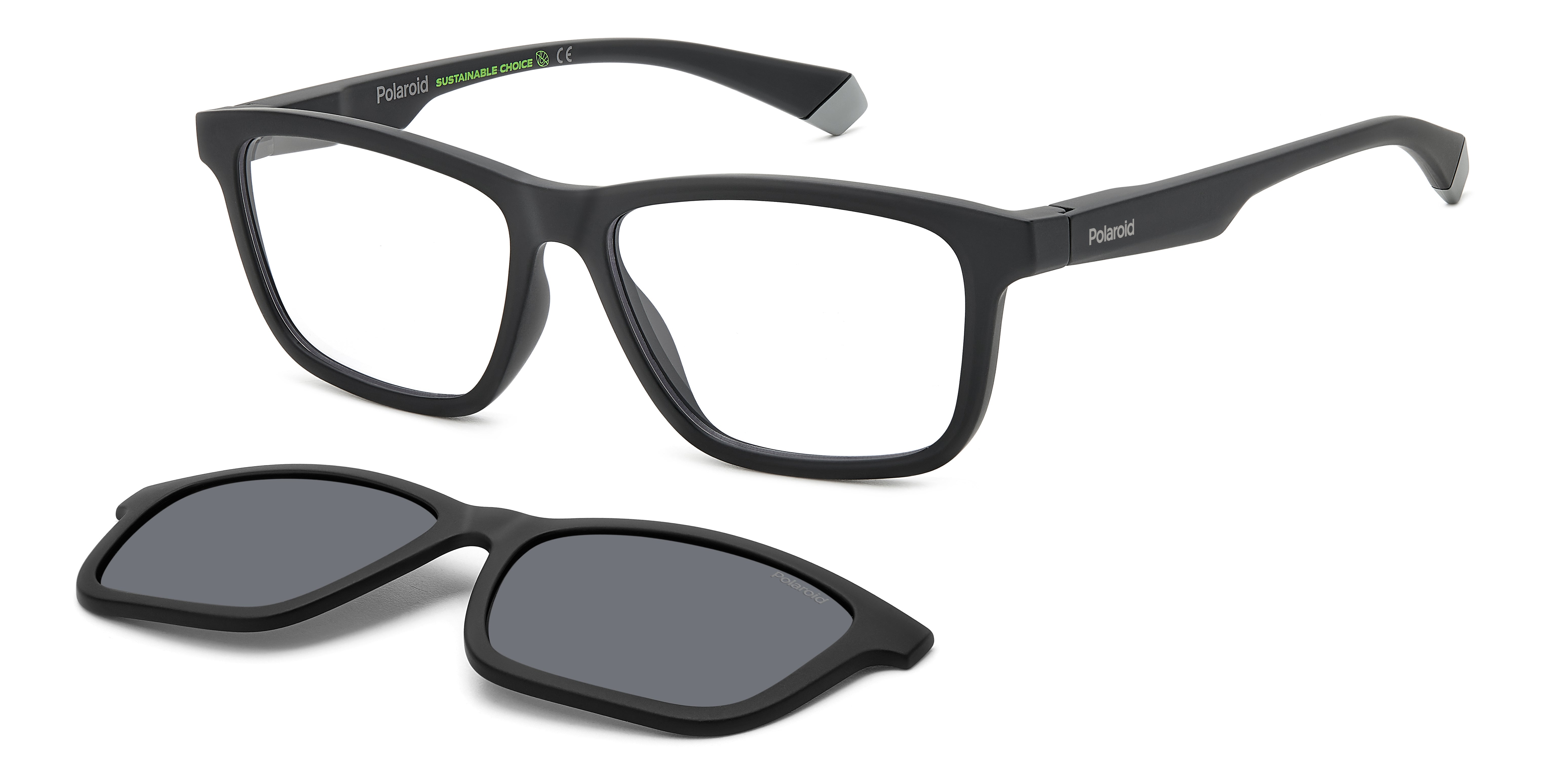 Polaroid Unisex Polaroid PLD 2147/CS O6W/M9 Occhiali da sole Plastica Nero Grigio Squadrata Polarizzata Polaroid Unisex Polaroid PLD 2147/CS O6W/M9 Occhiali da sole Plastica Nero Grigio Squadrata Polarizzata