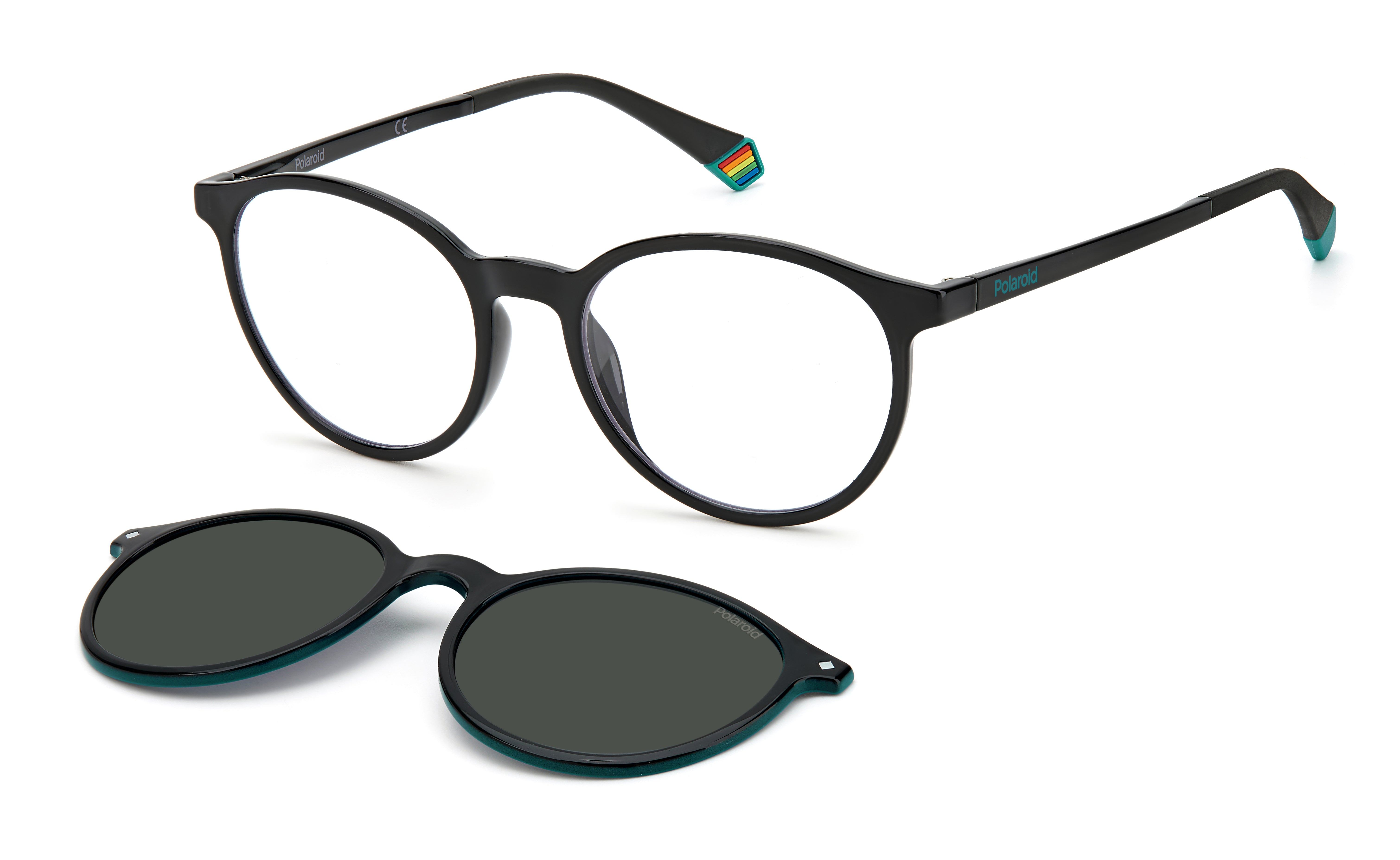 Polaroid Unisex Polaroid PLD 6137/CS 807/M9 Occhiali da sole Plastica Nero Grigio Rotonda Polarizzata Polaroid Unisex Polaroid PLD 6137/CS 807/M9 Occhiali da sole Plastica Nero Grigio Rotonda Polarizzata