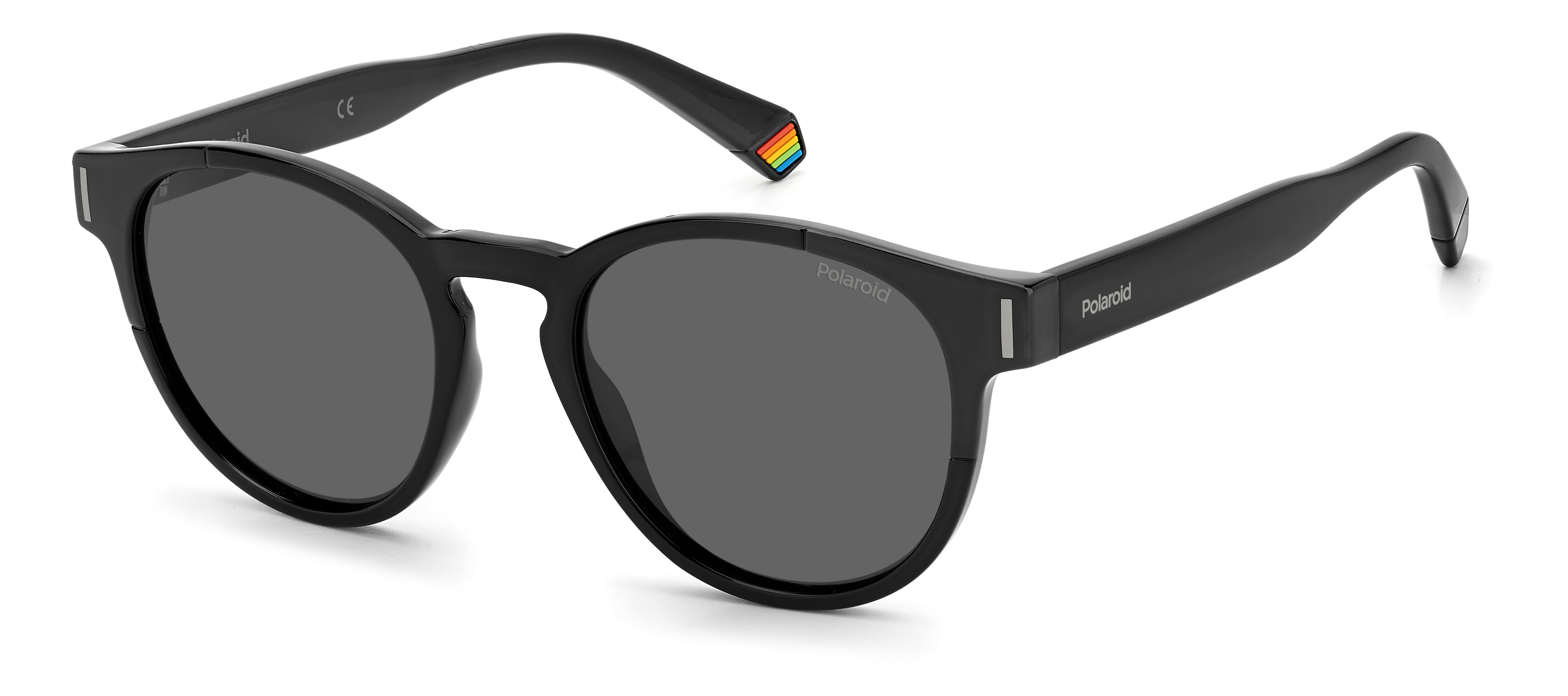Polaroid Unisex Polaroid PLD 6175/S 807/M9 Occhiali da sole Plastica Nero Grigio Rotonda Polaroid Unisex Polaroid PLD 6175/S 807/M9 Occhiali da sole Plastica Nero Grigio Rotonda