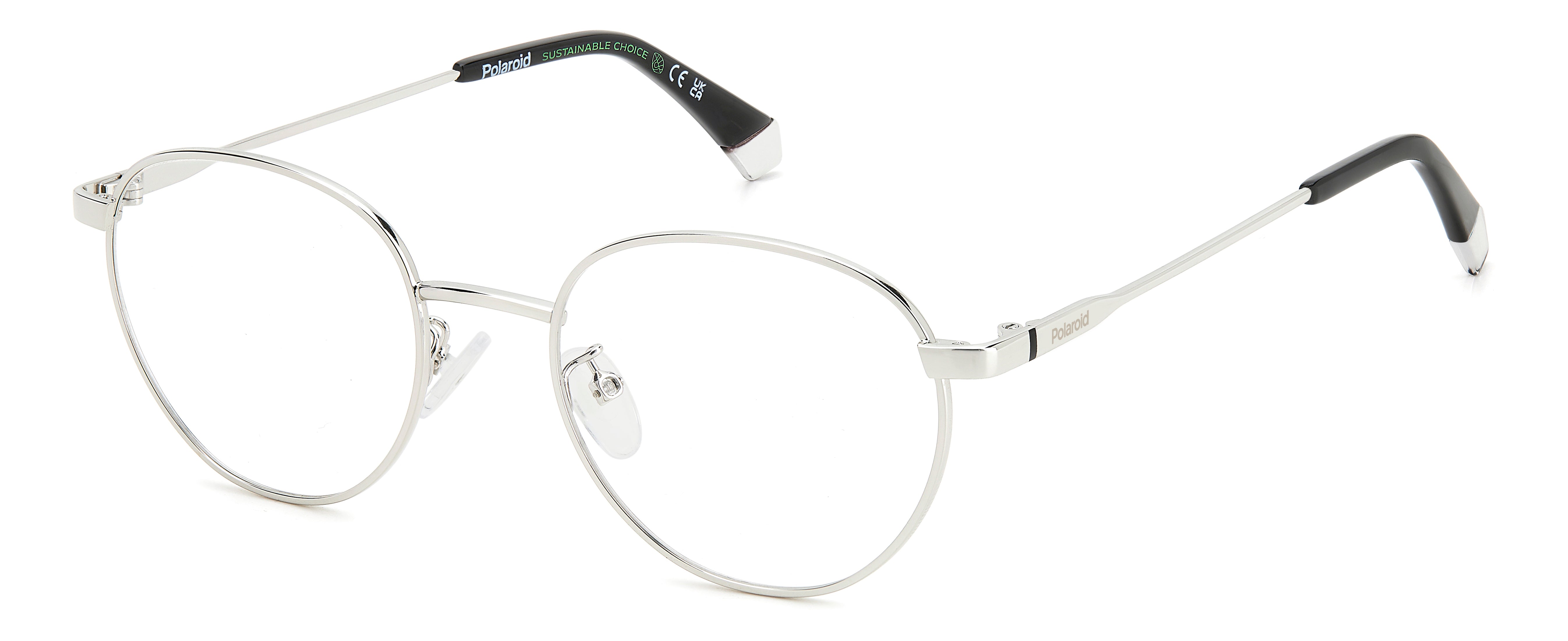 Polaroid Unisex Polaroid PLD D522/G 010 Montature da vista Metallo Palladio Pantos Polaroid Unisex Polaroid PLD D522/G 010 Montature da vista Metallo Palladio Pantos