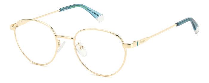 Polaroid Unisex Polaroid PLD D522/G LKS Montature da vista Metallo Oro Pantos