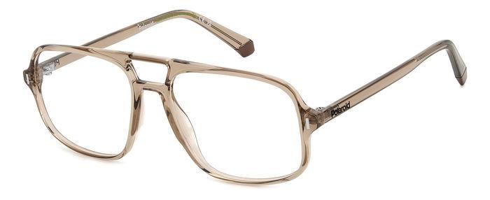 Polaroid Unisex Polaroid PLD D527 09Q Montature da vista Bio Poliammide Marrone Squadrata Polaroid Unisex Polaroid PLD D527 09Q Montature da vista Bio Poliammide Marrone Squadrata
