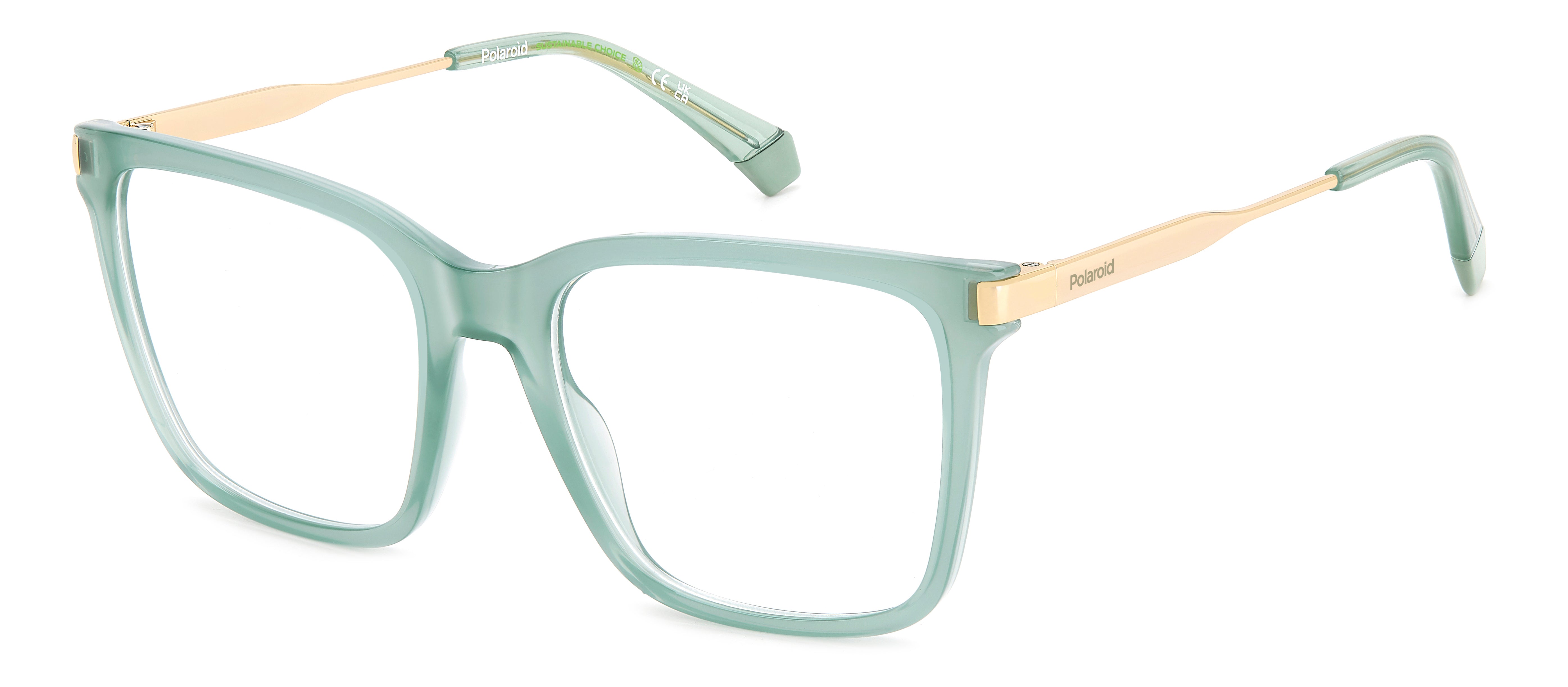 Polaroid Unisex Polaroid PLD D528 1ED Montature da vista Plastica Verde Squadrata Polaroid Unisex Polaroid PLD D528 1ED Montature da vista Plastica Verde Squadrata