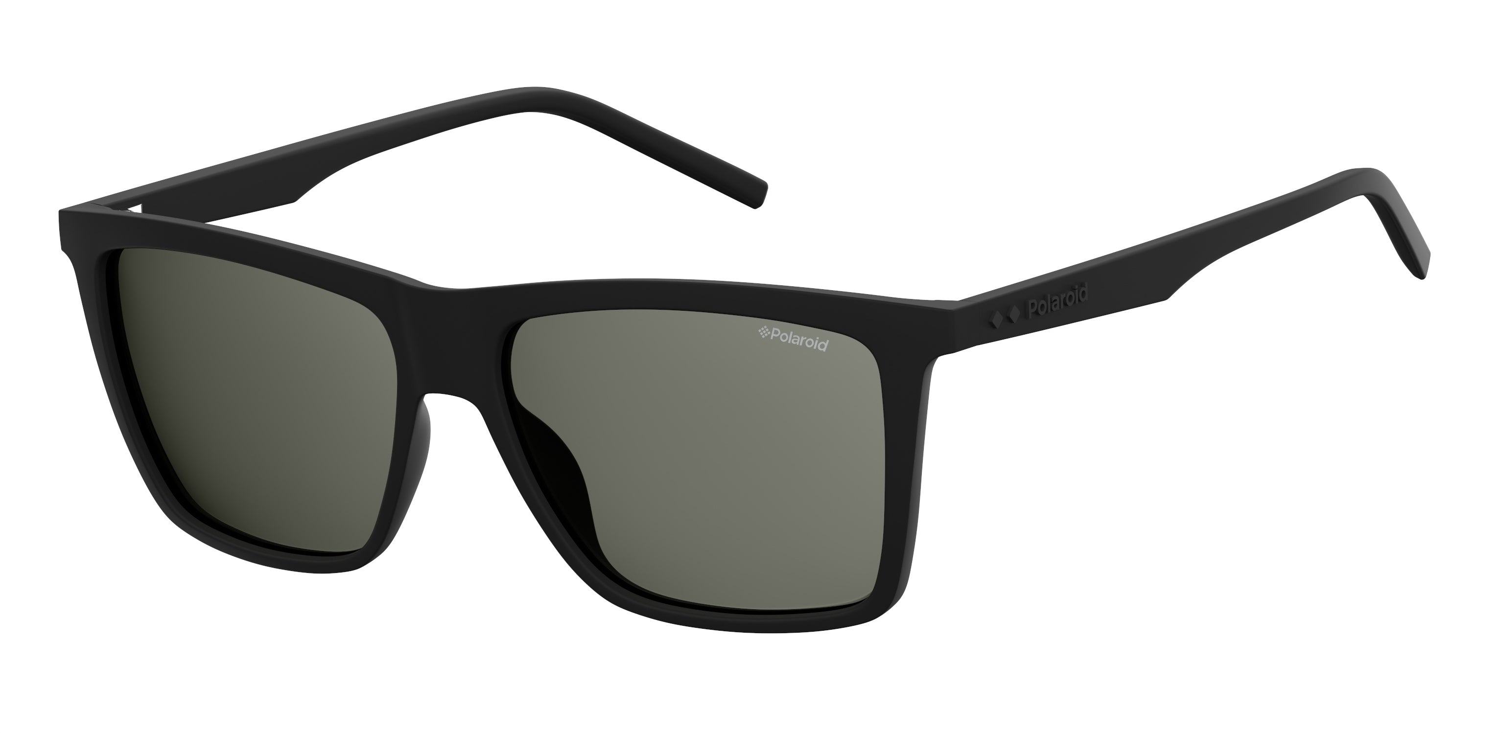 Polaroid Uomo Polaroid PLD 2050/S 807/M9 Occhiali da sole Plastica Nero Squadrata Polarizzata