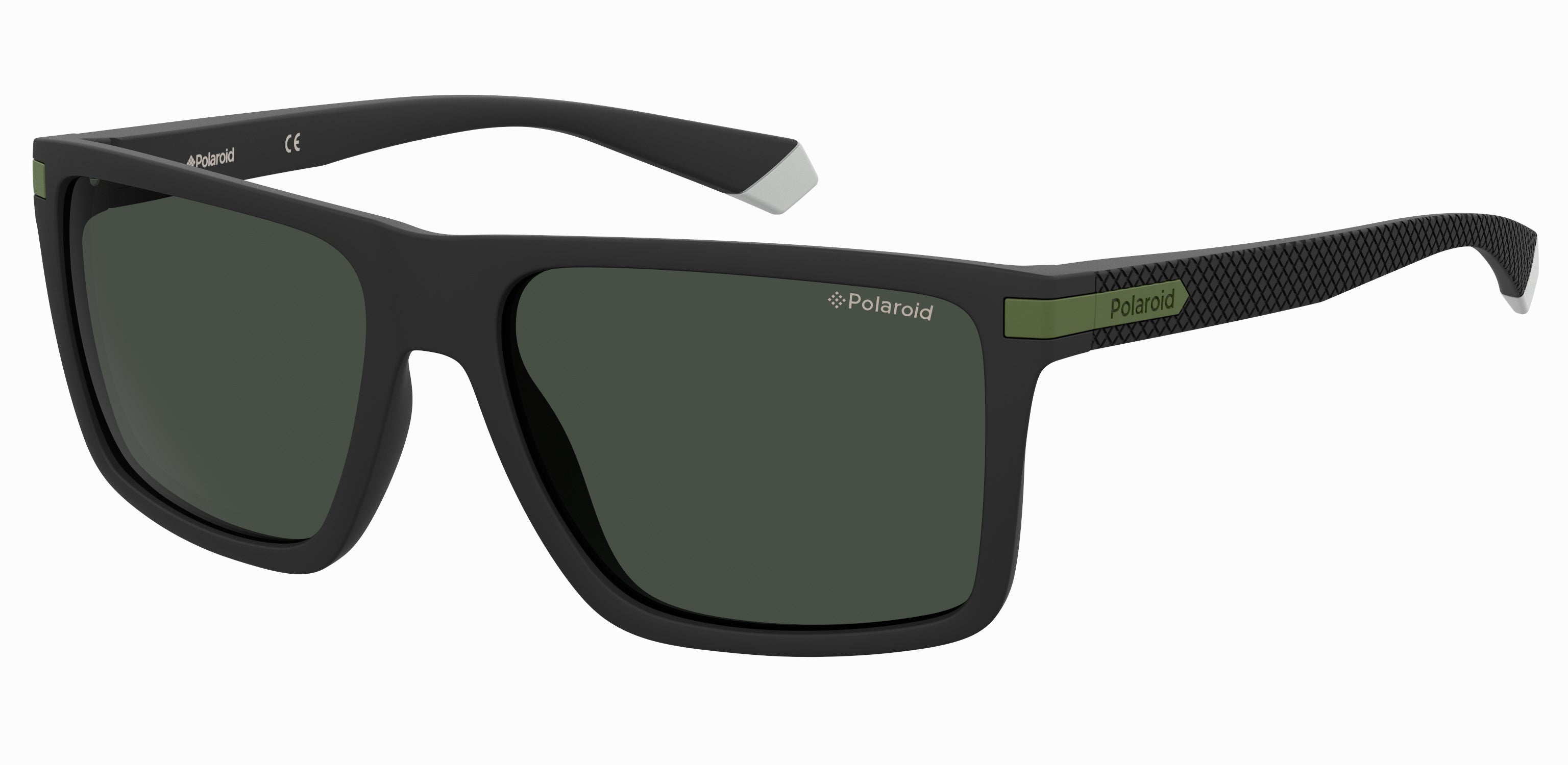 Polaroid Uomo Polaroid PLD 2098/S 7ZJ/M9 Occhiali da sole Plastica Nero Grigio Squadrata