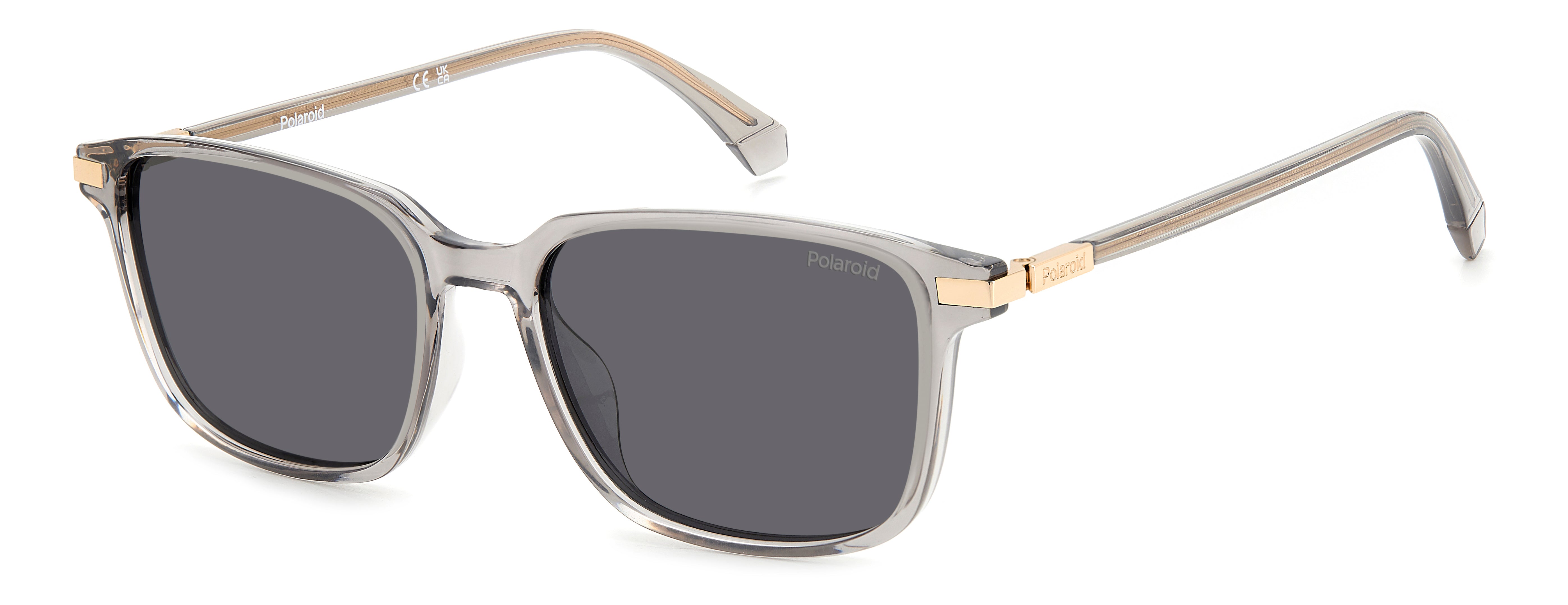 Polaroid Uomo Polaroid PLD 4169/G/S/X 690/M9 Occhiali da sole Policarbonato Beige Grigio Squadrata Polarizzata