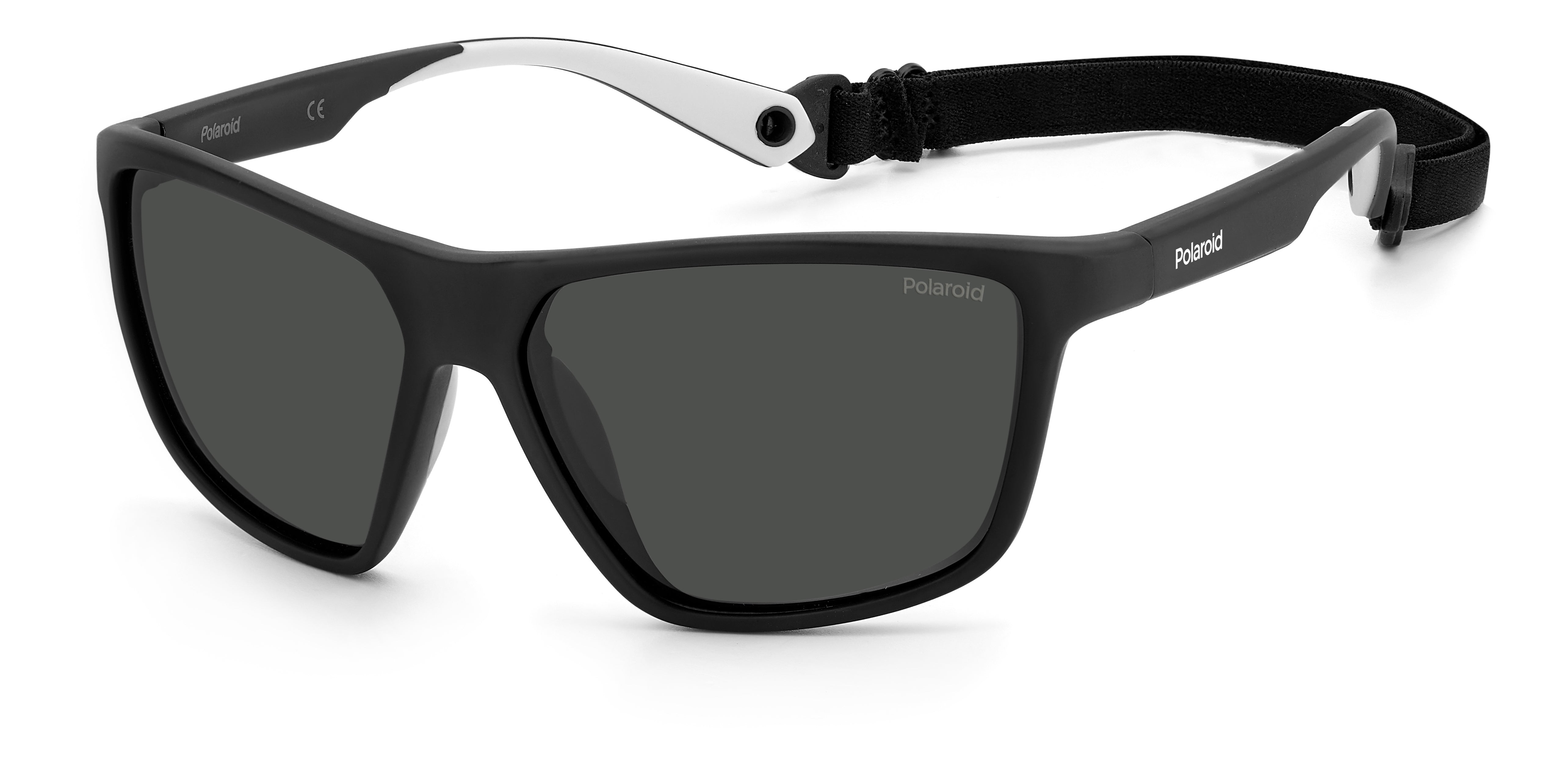 Polaroid Uomo Polaroid PLD 7040/S 08A/M9 Occhiali da sole Nylon Nero/Grigio Grigio Squadrata