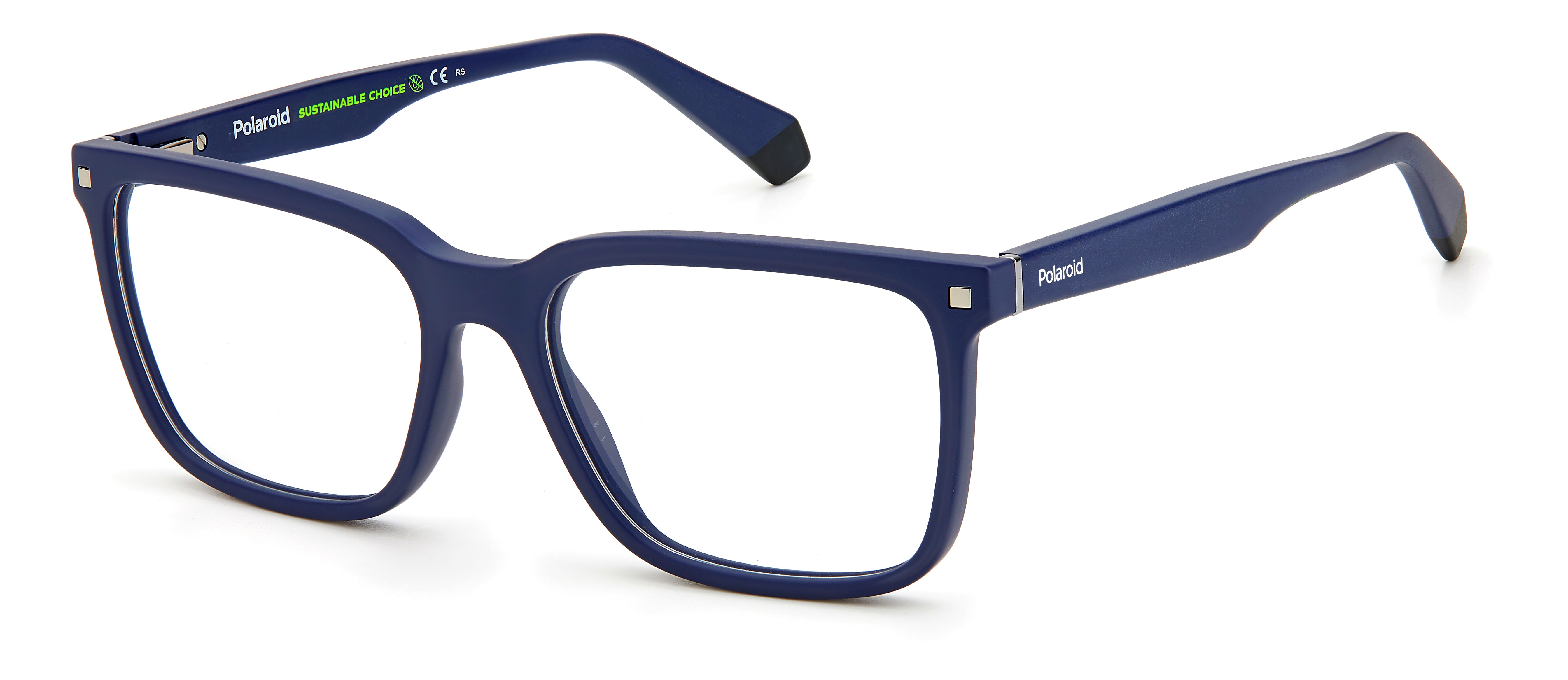 Polaroid Uomo Polaroid PLD D436 FLL Montature da vista Plastica Blu Squadrata Polaroid Uomo Polaroid PLD D436 FLL Montature da vista Plastica Blu Squadrata