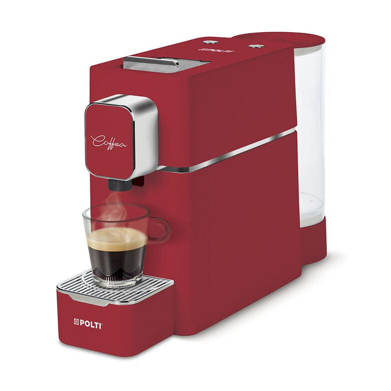 Polti - Macchina Da Caffé A Cialde Ese 44m Coffea S15r-rosso