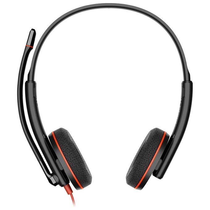 Poly cuffie blackwire 3220 stereo usb-c + adattatore usb-c/a (sfuse)