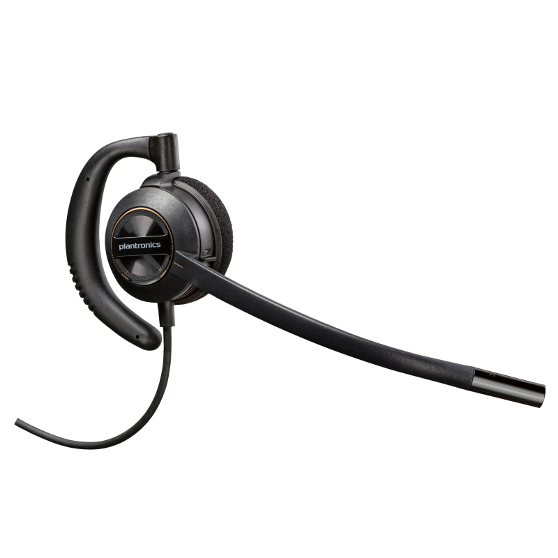 Poly cuffie digitali discrete encorepro 530d con quick disconnect taa