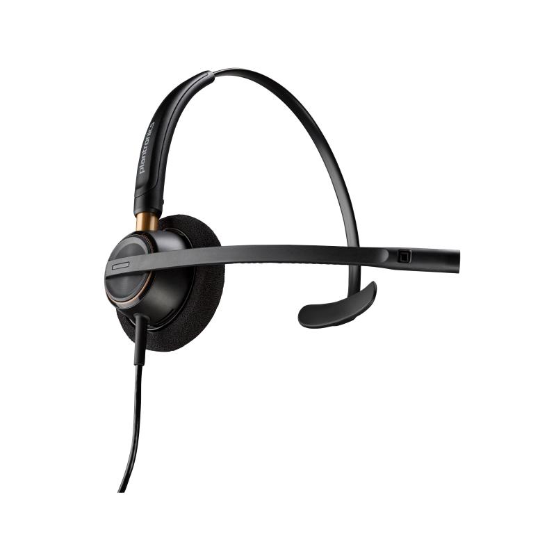 Poly cuffie encorepro 510 monoaurali + quick disconnect