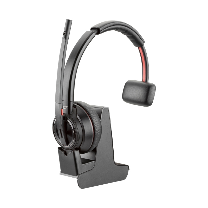 Poly cuffie savi 8210 uc dect 1880-1900 mhz usb-a