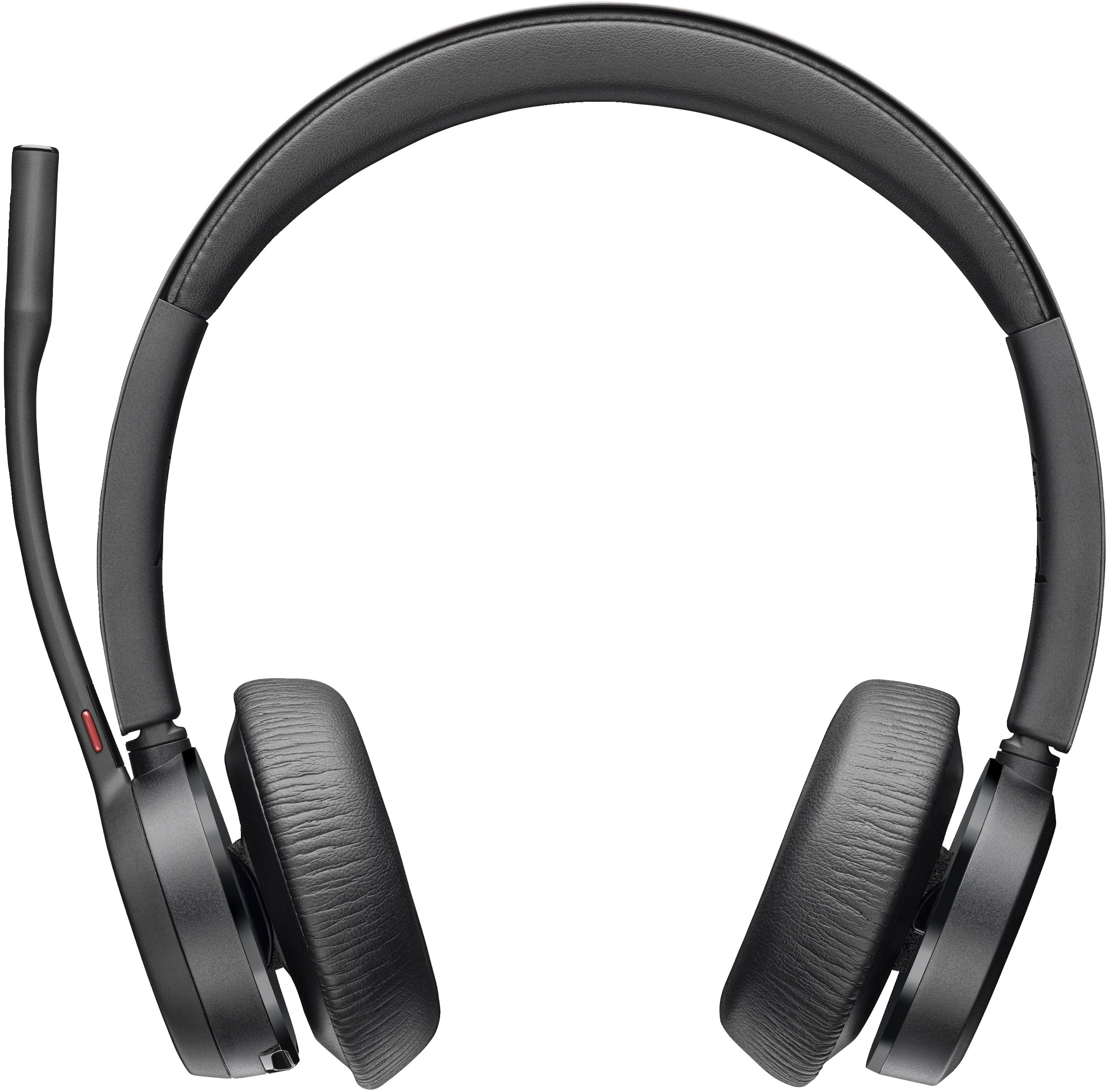 Poly cuffie voyager 4320 uc stereo usb-a + adattatore usb-a bt700 + supporto per ricarica