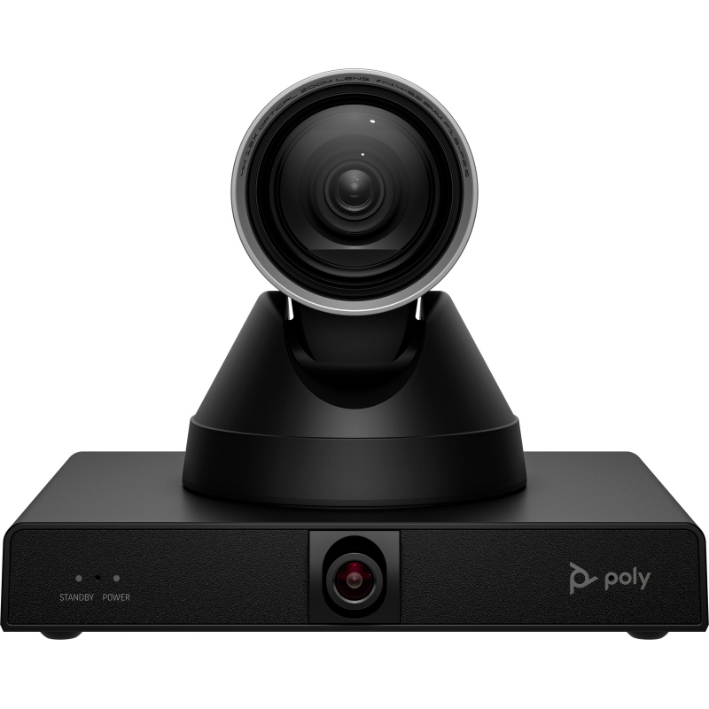 Poly studio e60 smart camera 4k mptz with 12x optical zoom