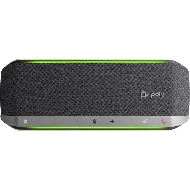 Poly vivavoce sync 40+ certificato per microsoft teams usb-a usb-c + adattatore usb-a bt700