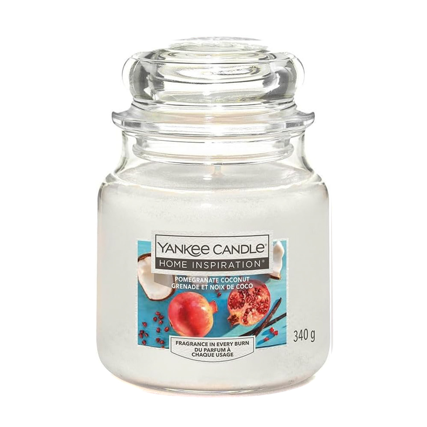 Pomegranade Coconut, candela in giara media Yankee Candle Pomegranade Coconut, candela in giara media Yankee Candle