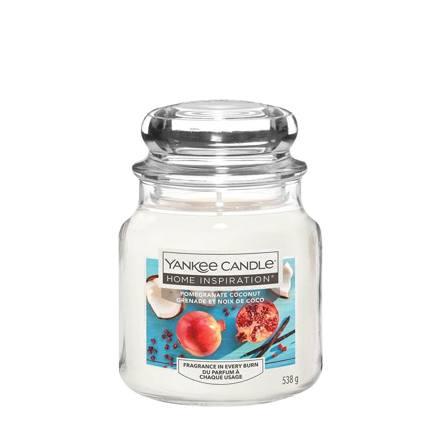 Pomegranade Coconut, candela in giara piccola Yankee Candle
