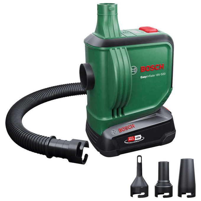 Pompa a batteria BOSCH EasyInflate 18V-500 Set Pompa a batteria BOSCH EasyInflate 18V-500 Set