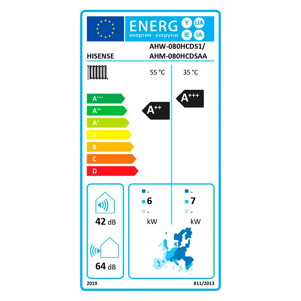 Pompa Di Calore Hisense Ahm-080hcdsaa 8 Kw Efficienza A+++ Pompa Di Calore Hisense Ahm-080hcdsaa 8 Kw Efficienza A+++