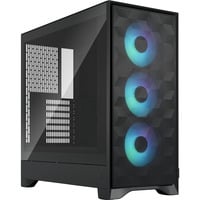 Pop 2 Air Black TG RGB, Chassis Tower