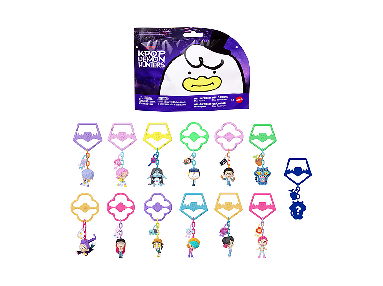PORTACHIAVI MATTEL KPOP portachiavi assortiti PORTACHIAVI MATTEL KPOP portachiavi assortiti