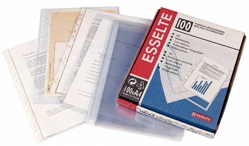 Portadocumenti Esselte Folio PP - Multi-foro-16 - Trasparente Portadocumenti Esselte Folio PP - Multi-foro-16 - Trasparente
