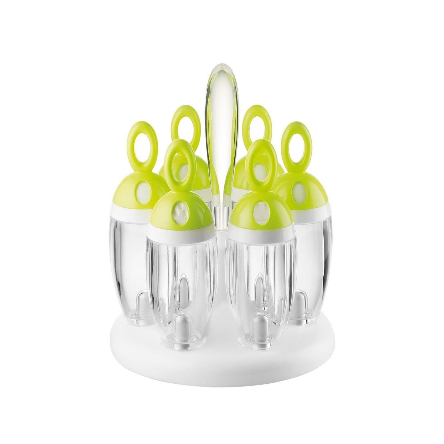 Portaspezie Girevole con 6 Contenitori – Design Salvaspazio Moderno Portaspezie Girevole con 6 Contenitori – Design Salvaspazio Moderno