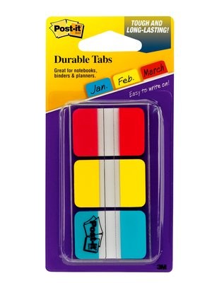 Post-It Tabs 1 inch Solid Red Yellow Blue 22 Tabs/Color 66/Dispenser linguetta autoadesiva Blu Rosso Giallo Post-It Tabs 1 inch Solid Red Yellow Blue 22 Tabs/Color 66/Dispenser linguetta autoadesiva Blu Rosso Giallo