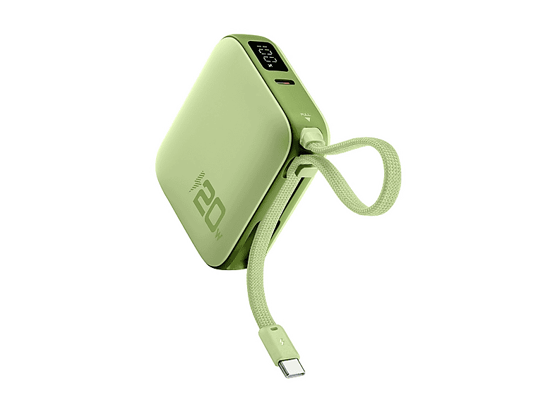 Power Bank CELLULARLINE Pocket 10000mAh 20W 10000 mAh, Verde Power Bank CELLULARLINE Pocket 10000mAh 20W 10000 mAh, Verde