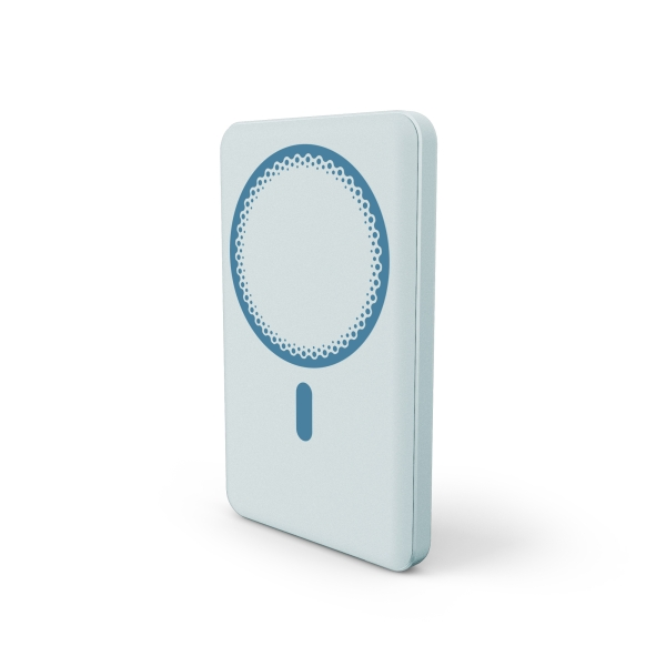 Power bank magnetico wireless Energy Systems da 5000 mAh - Ricarica wireless da 15 W ricarica cablata da 20 W - Ricarica intelligente e veloce - Ricarica simultanea - Sensore NTC - USB-C - Blu Power bank magnetico wireless Energy Systems da 5000 mAh - Ricarica wireless da 15 W ricarica cablata da 20 W - Ricarica intelligente e veloce - Ricarica simultanea - Sensore NTC - USB-C - Blu