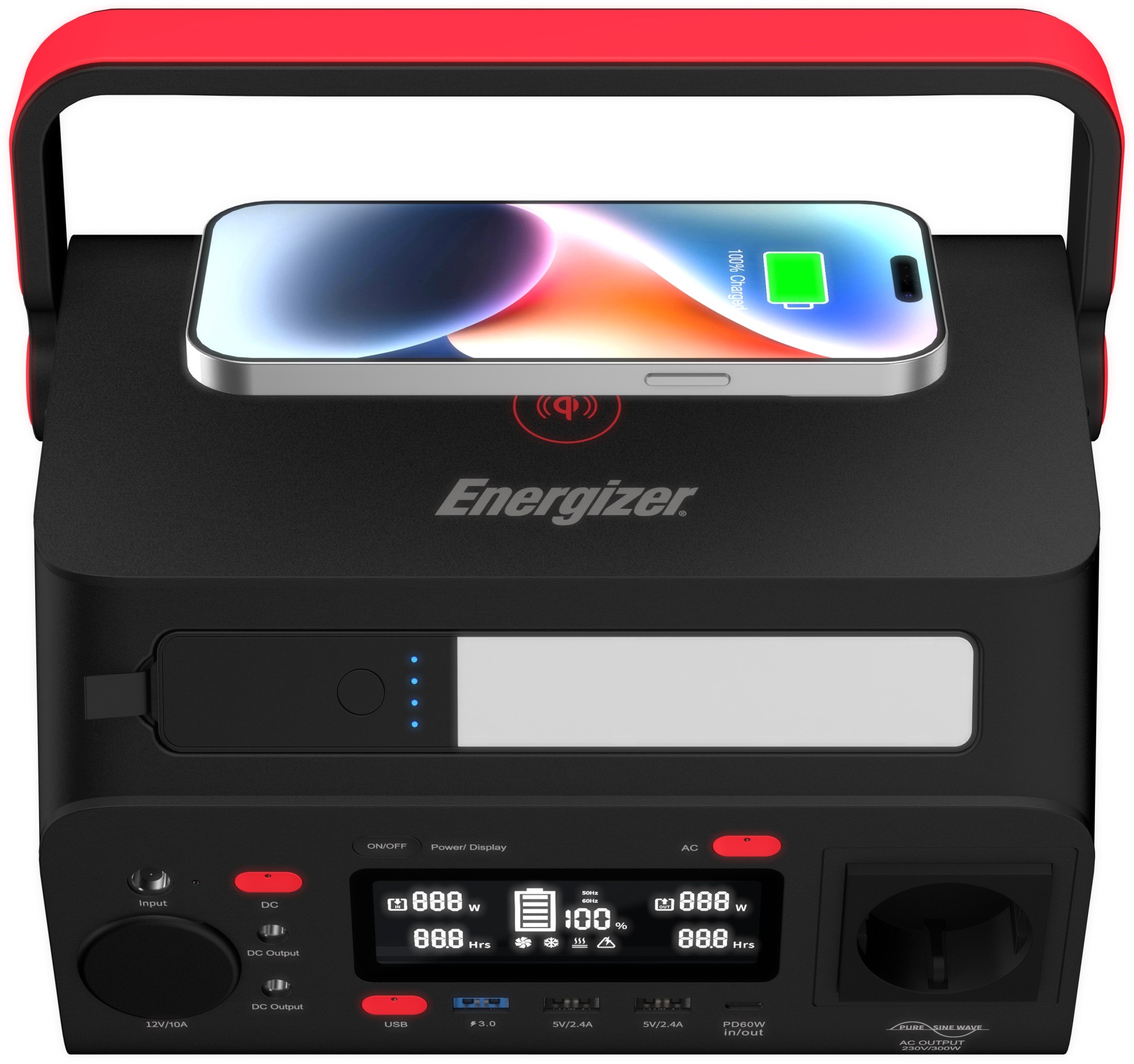 Power Station Energizer 293.76Wh Energizer Pps300W 300W Power Station Energizer 293.76Wh Energizer Pps300W 300W