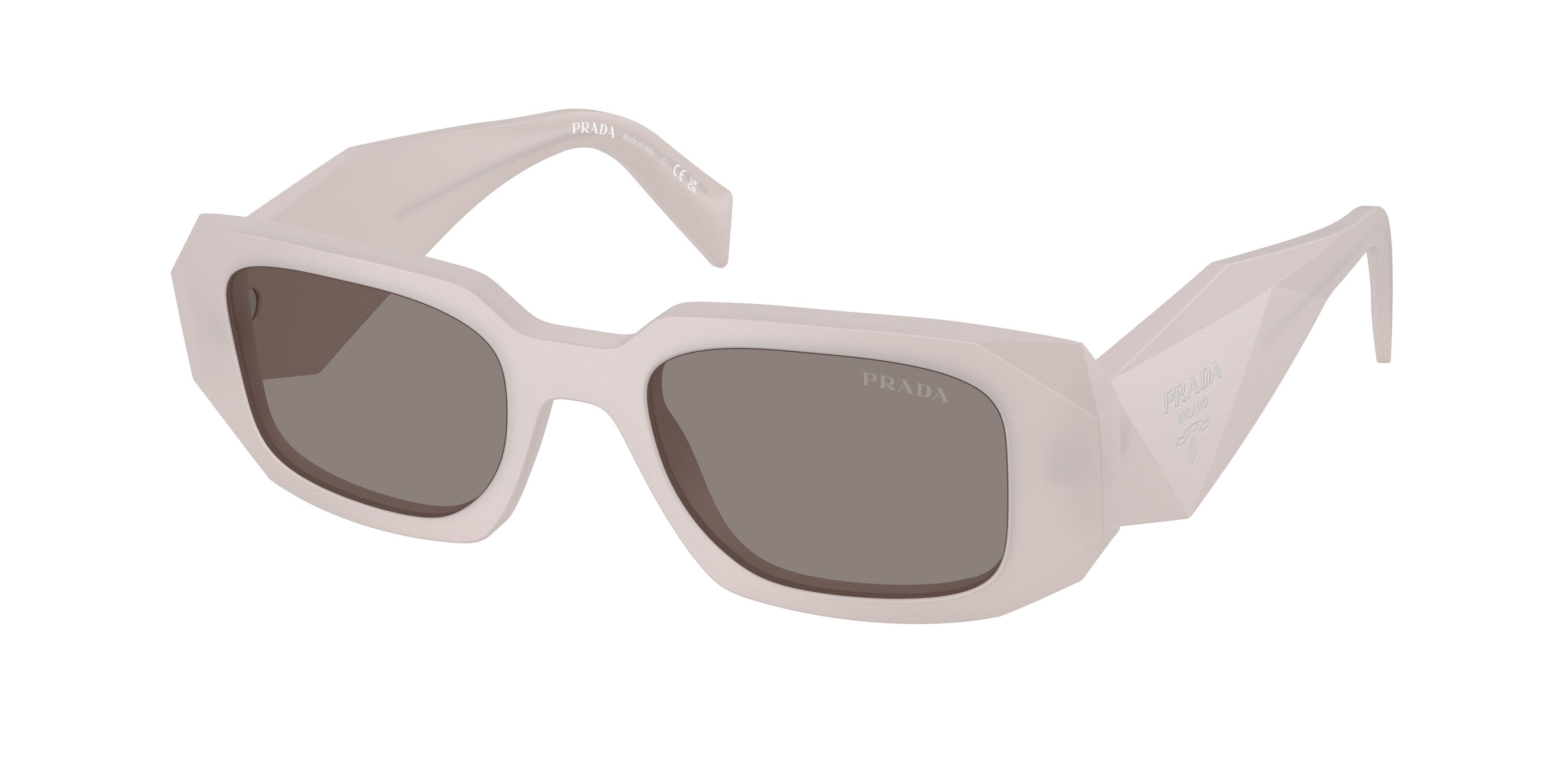 Prada Donna Prada PR 17WS 21H80Q Occhiali da sole Acetato Viola Grigio Squadrata Normale Prada Donna Prada PR 17WS 21H80Q Occhiali da sole Acetato Viola Grigio Squadrata Normale
