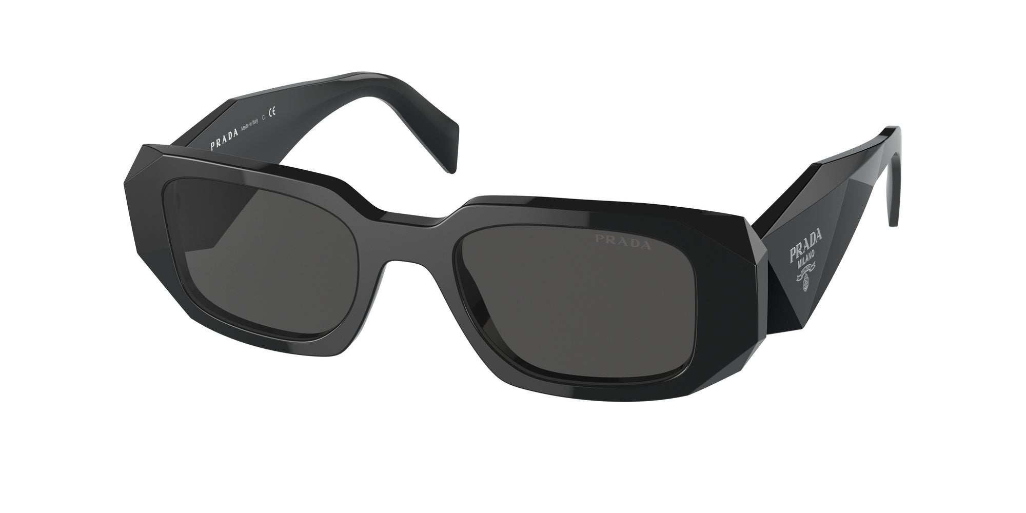 Prada Donna Prada PR 17WSF 1AB5S0 Occhiali da sole Acetato Squadrata